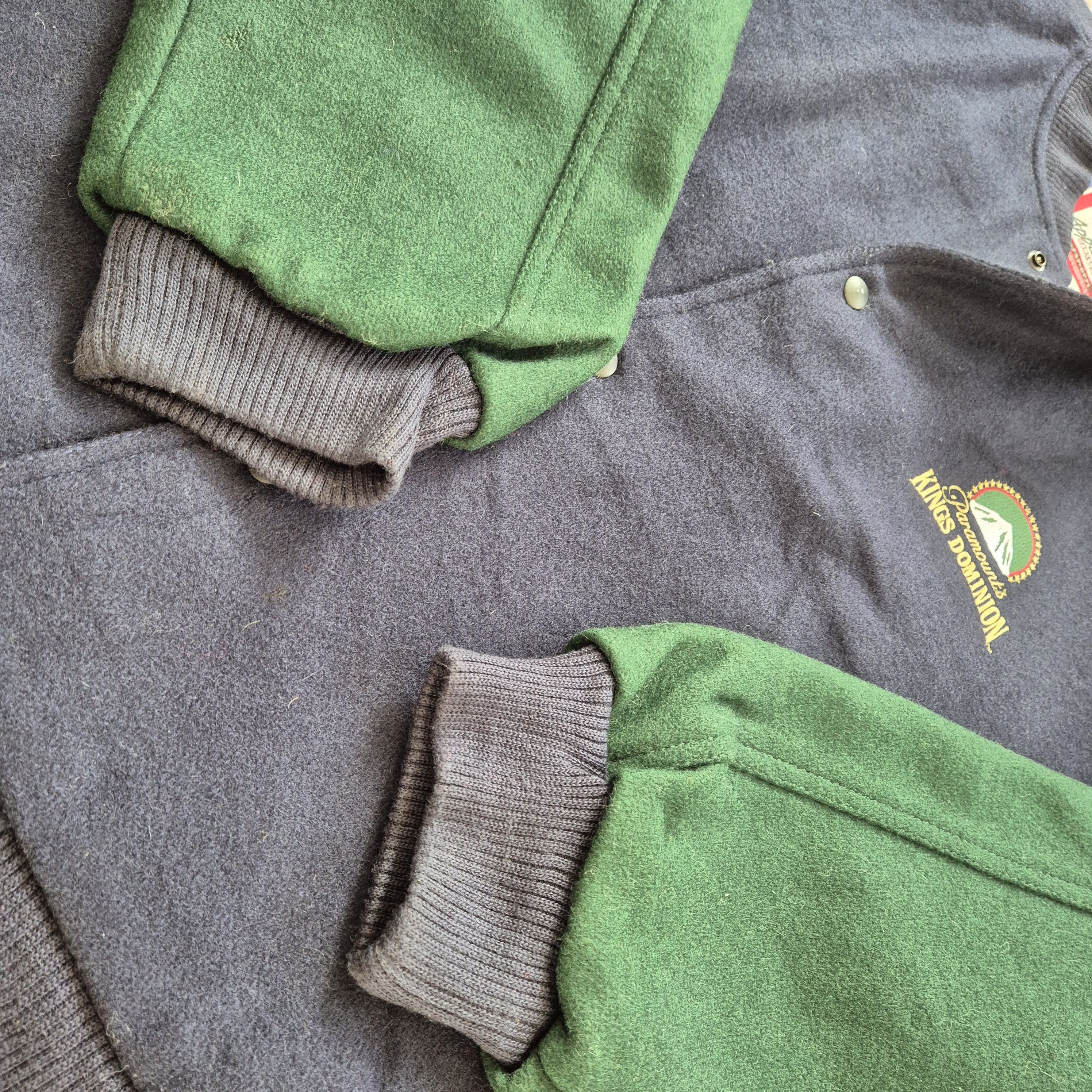Los Angeles Apparel Las Vegas Apparel 100%Wool Jacket Paramount’s Kings Dominion Size US XL / EU 56 / 4 - 3 Thumbnail