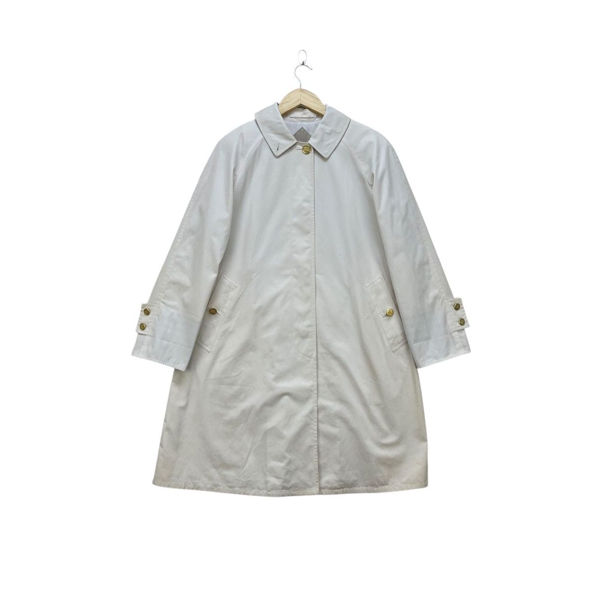 Burberry 💥Vintage Burberrys Trench Coat Nova Check Size M / US 6-8 / IT 42-44 - 3 Thumbnail
