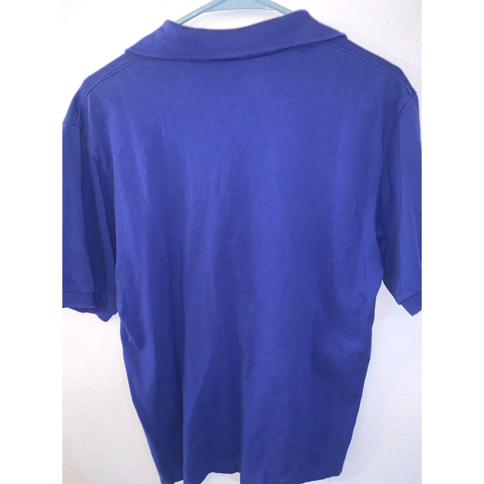 Vintage VINTAGE Mickey Inc Polo Shirt Unisex Adults Short Sleeve 90s Blue 100% Cotton Embroidered Polo Mens Womens Small Size US S / EU 44-46 / 1 - 2 Thumbnail