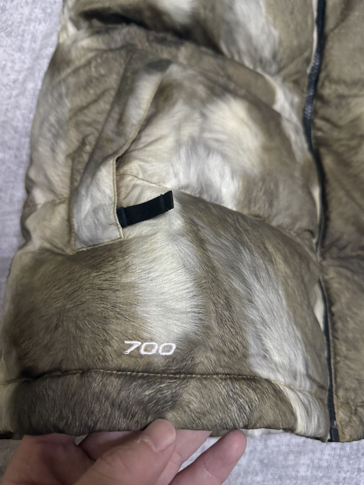 Supreme × The North Face Supreme tnf the north face fur print nuptse vest jacket Size US S / EU 44-46 / 1 - 3 Thumbnail