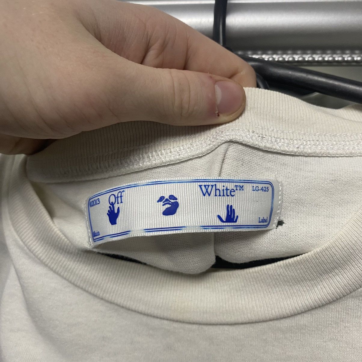 Off-White Off White T shirt Big Logo Size US M / EU 48-50 / 2 - 7 Thumbnail