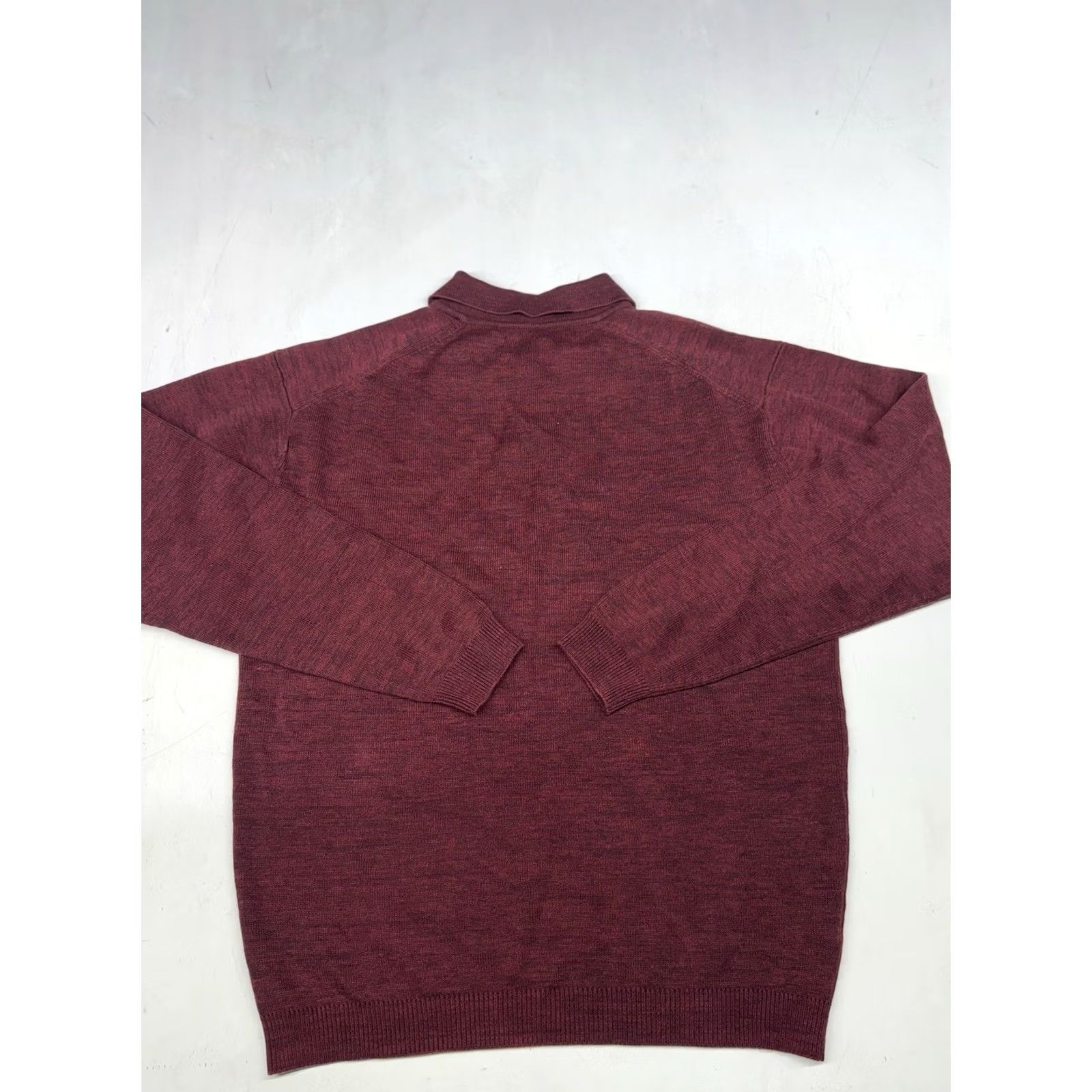 Tommy Bahama Tommy Bahama Mens Silk Cotton Blend Knit Polo Shirt Sweater Pullover Red Size L Mens Size US L / EU 52-54 / 3 - 7 Thumbnail