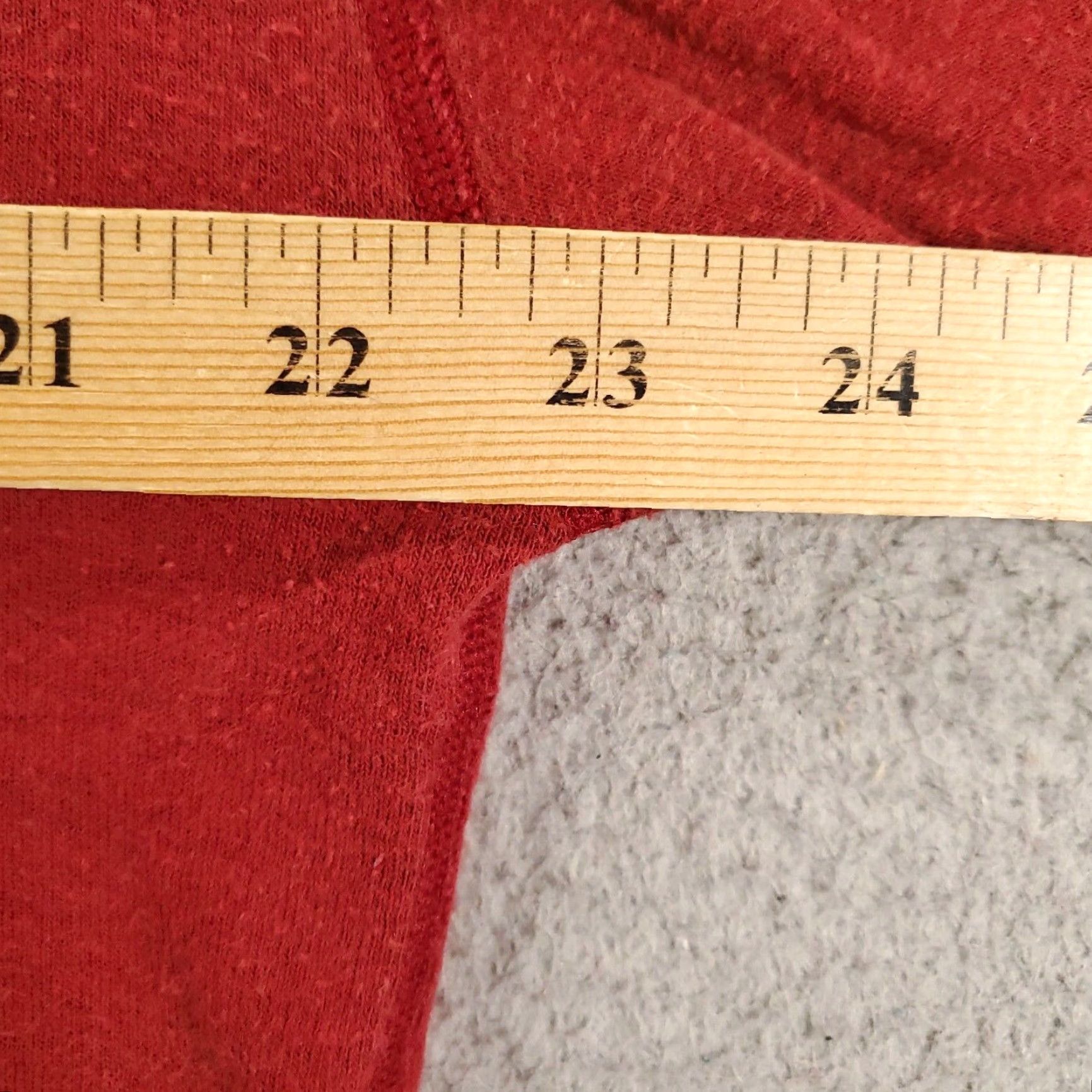 Vintage LL Bean Sweater Mens Large Orange Red Henley Pullover Wool Blend Size US L / EU 52-54 / 3 - 3 Thumbnail