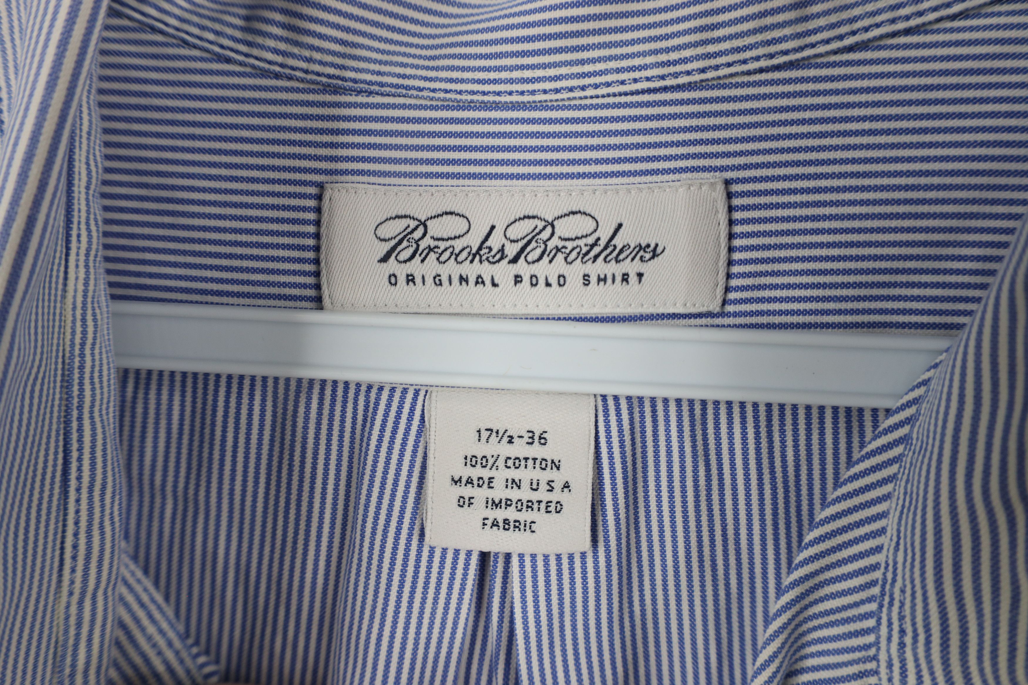 Brooks Brothers × Vintage Vintage 90s Brooks Brothers Button Down Shirt Striped USA Size US M / EU 48-50 / 2 - 7 Thumbnail