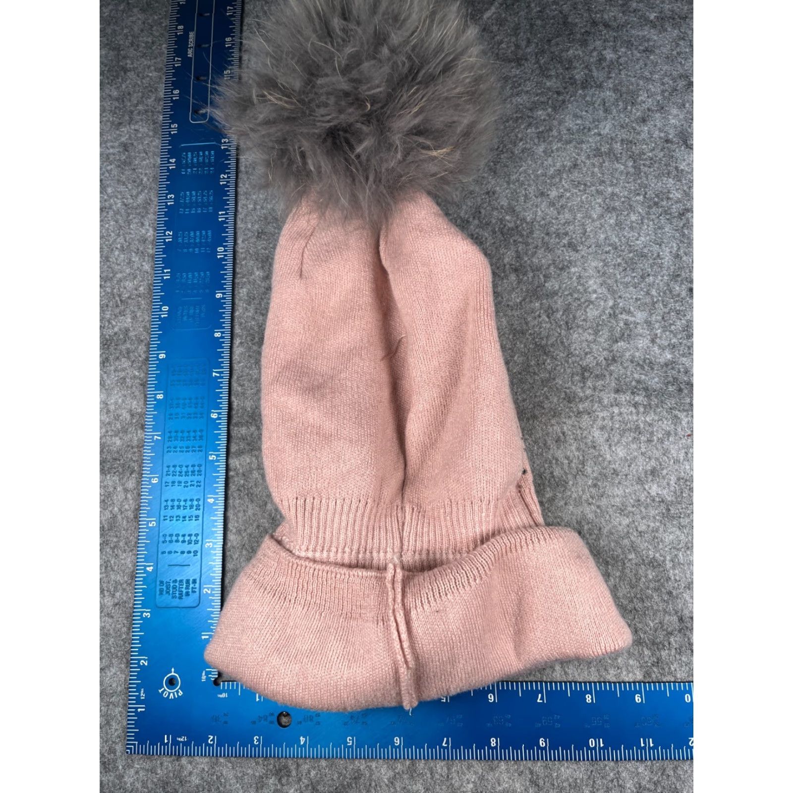 Pinko Beanie Toque Pink Knit 100% Acrylic Embellished Cuff Pom Hat Woman One Size Beanie Pink Rhinestone Logo Womens Size ONE SIZE - 4 Thumbnail