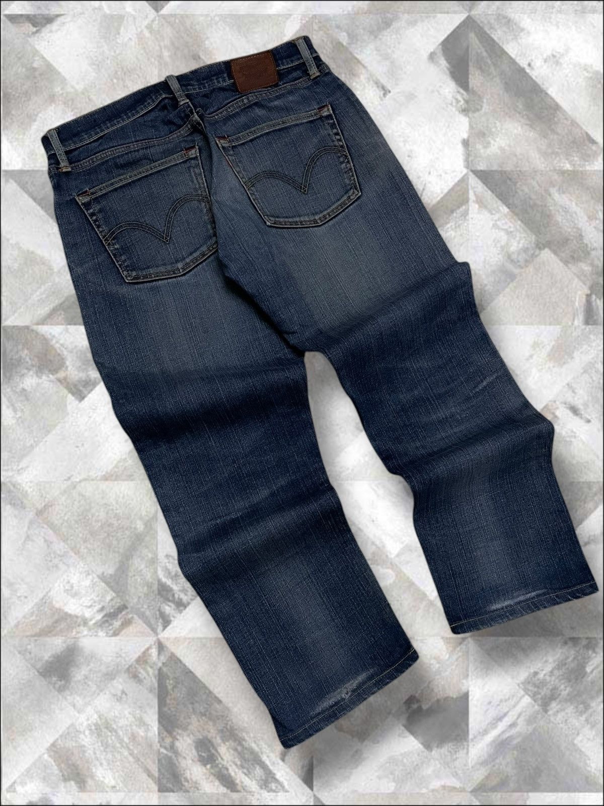 Levi's Vintage Clothing Vintage 1990s Designer Levis 705 Distressed Baggy Denim Size US 33 - 10 Thumbnail