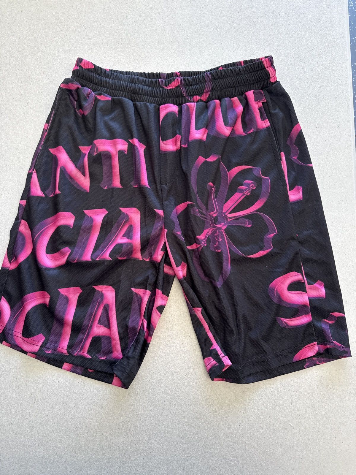 Anti Social Social Club ASSC coral crush mesh bored Size US 34 / EU 50 - 1 Thumbnail