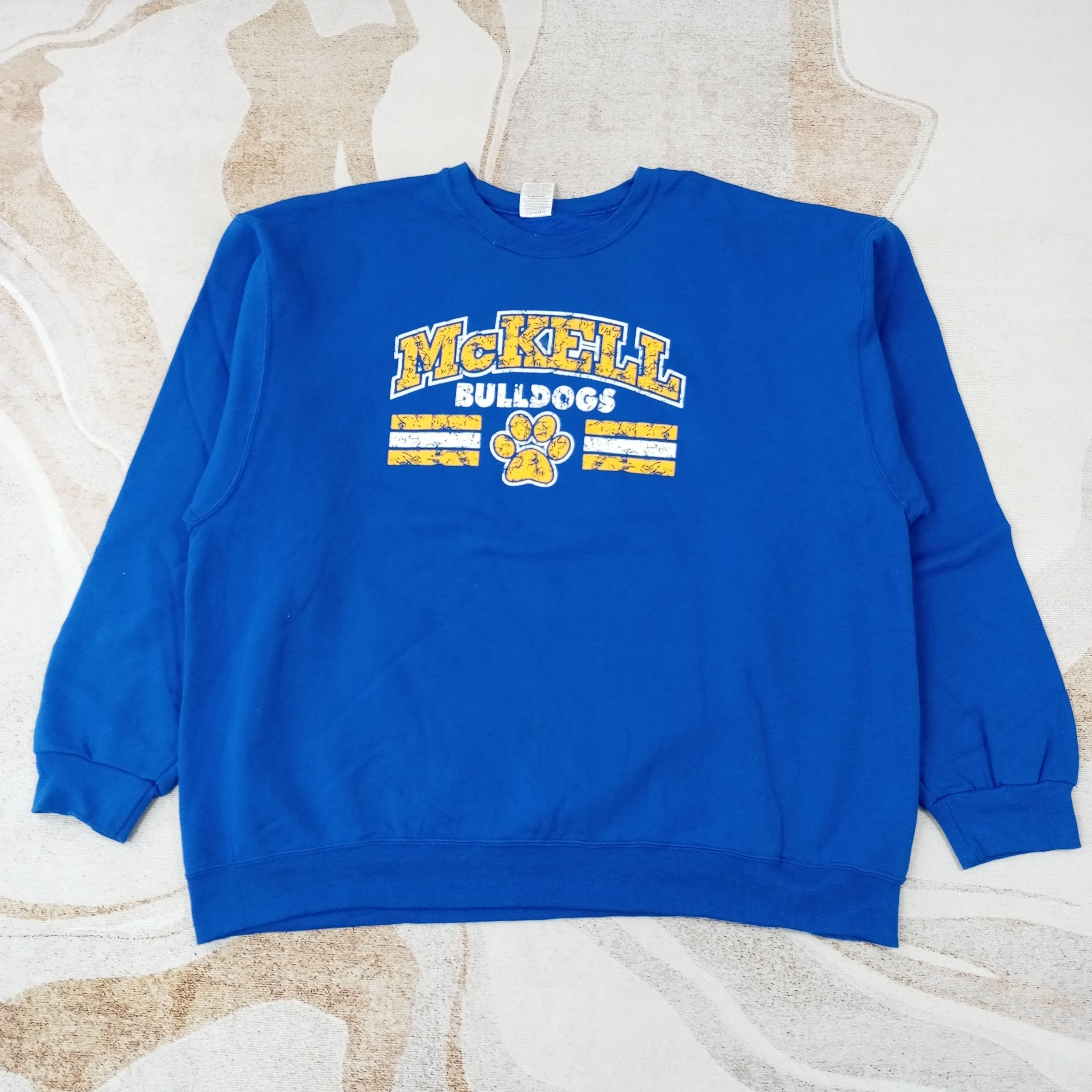Vintage McKell Bulldogs Sweatshirt c230n23 Size US XXL / EU 58 / 5 - 1 Thumbnail