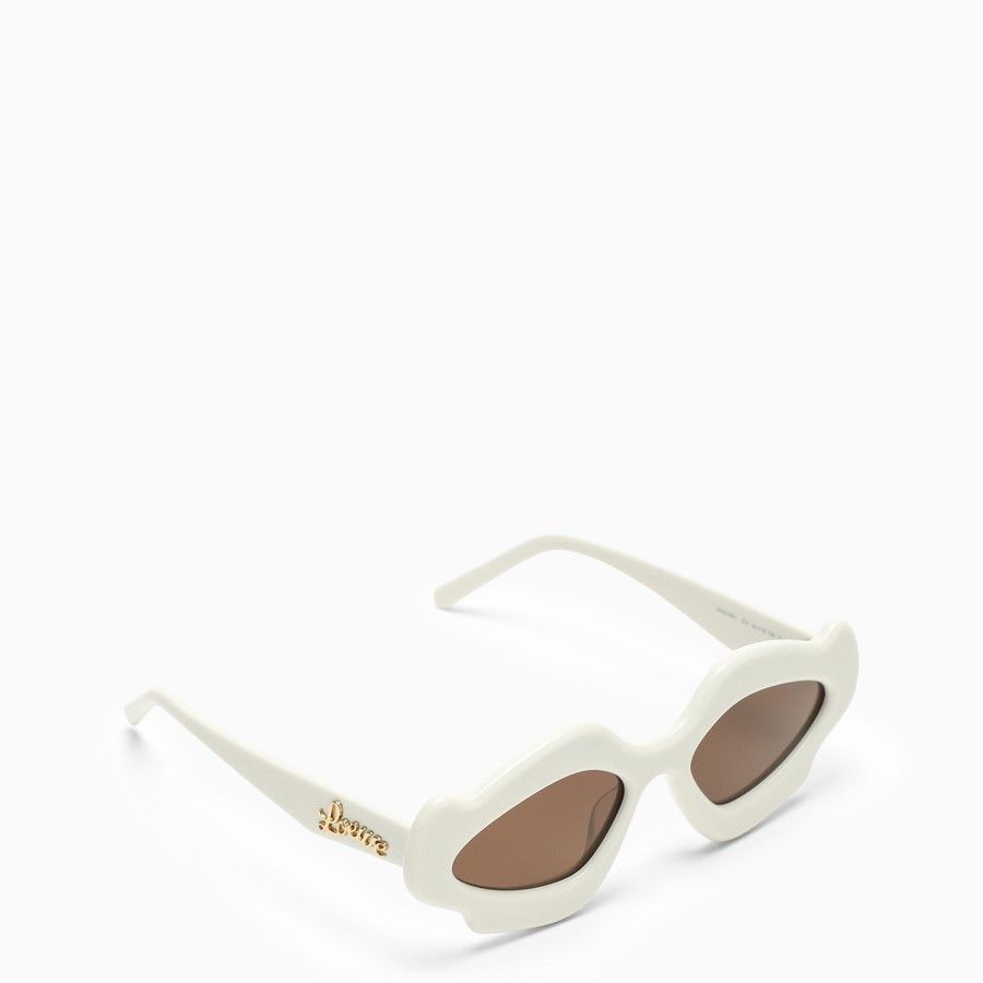 Loewe o1d2blof0824 Size: OS / Acetate Sunglasses in White Size ONE SIZE - 2 Thumbnail