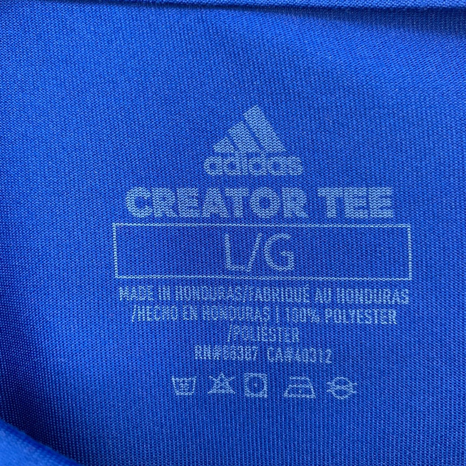 Adidas Patriots Adidas Creator Tee Shirt Men's Large Wicking NEW Size US L / EU 52-54 / 3 - 6 Thumbnail