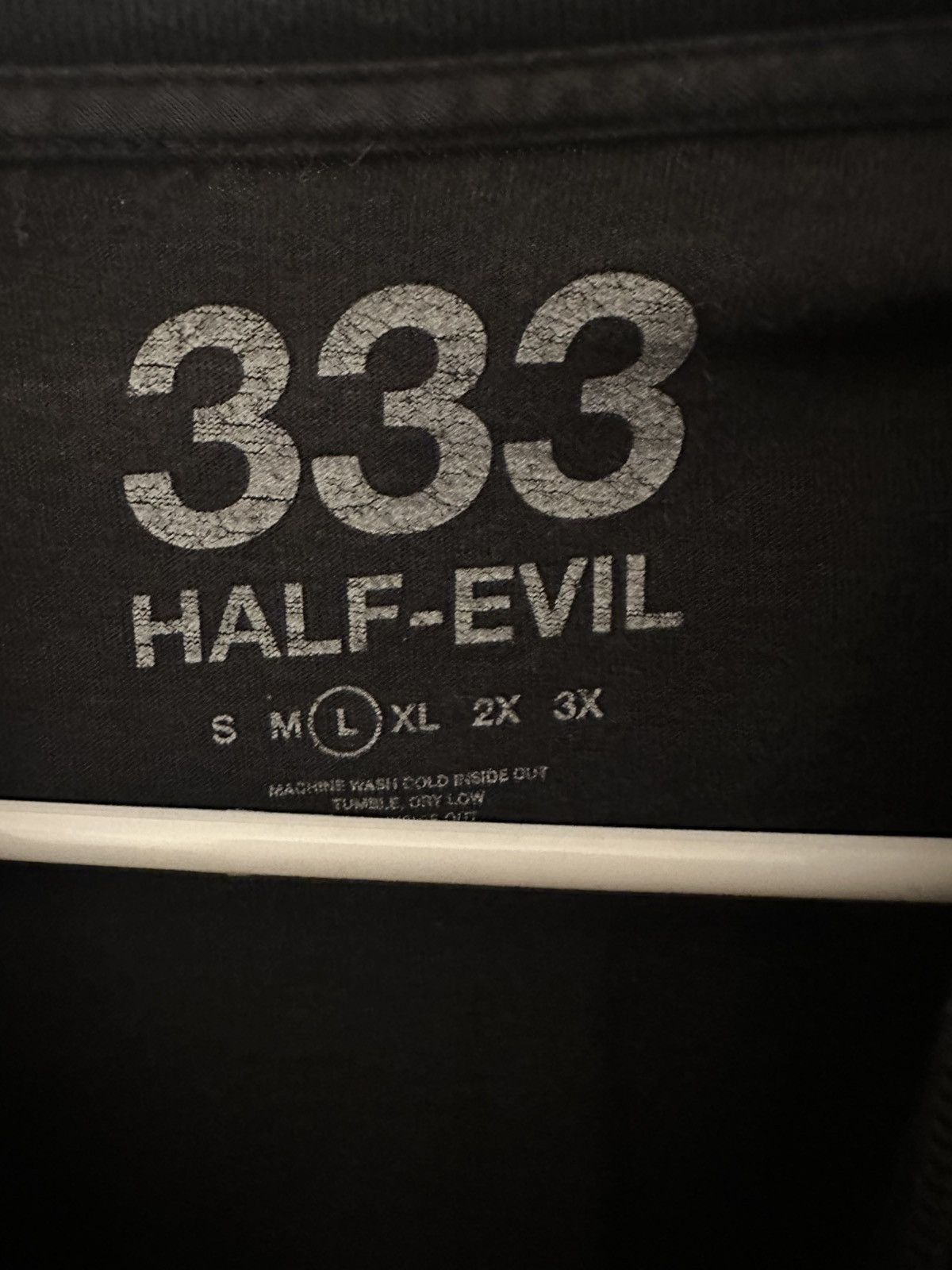 Half Evil Half evil cross tee Size US L / EU 52-54 / 3 - 2 Thumbnail