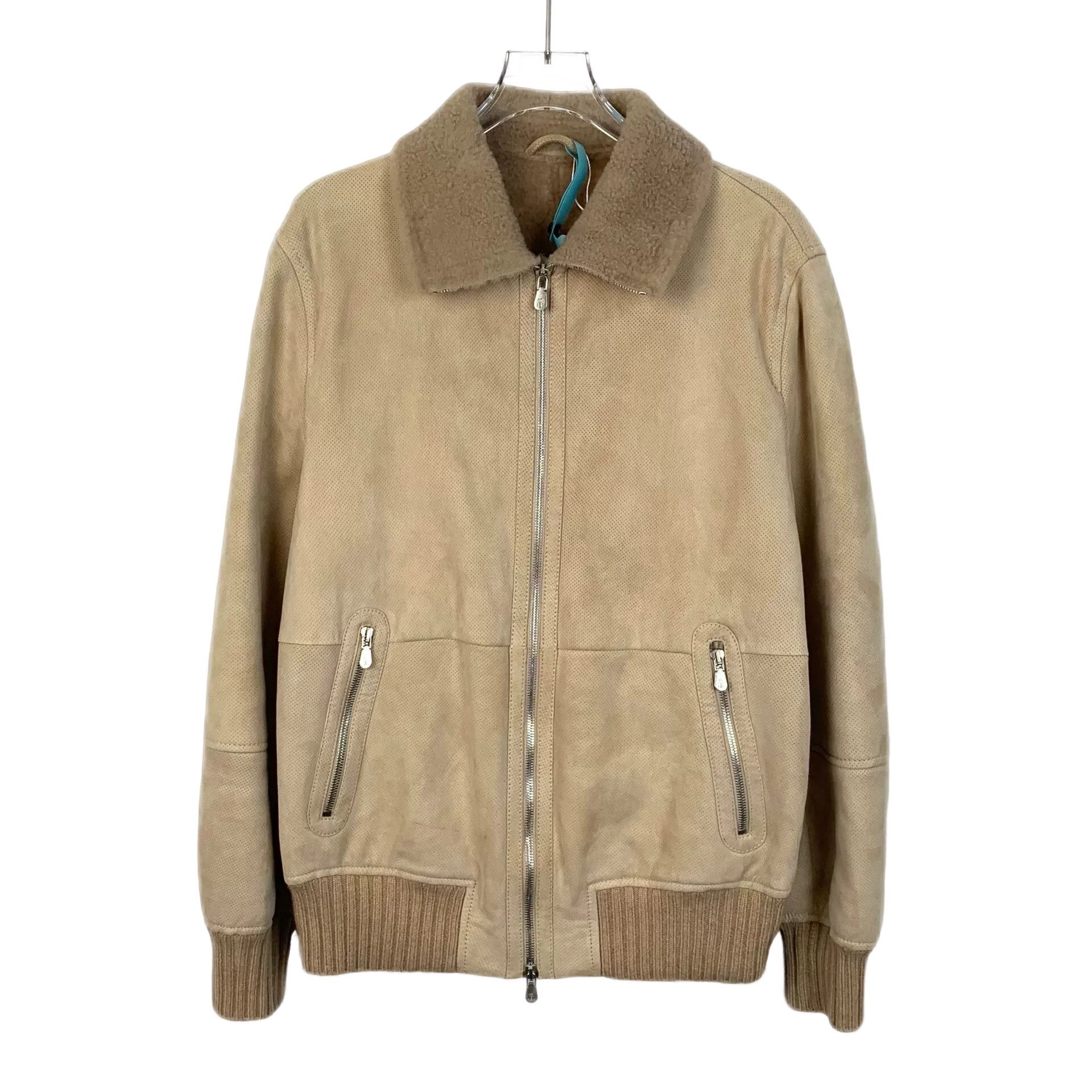 Brunello Cucinelli Brunello Cucinelli Perforated Cotton Zip Jacket Size XS Size US XS / EU 42 / 0 - 1 Thumbnail