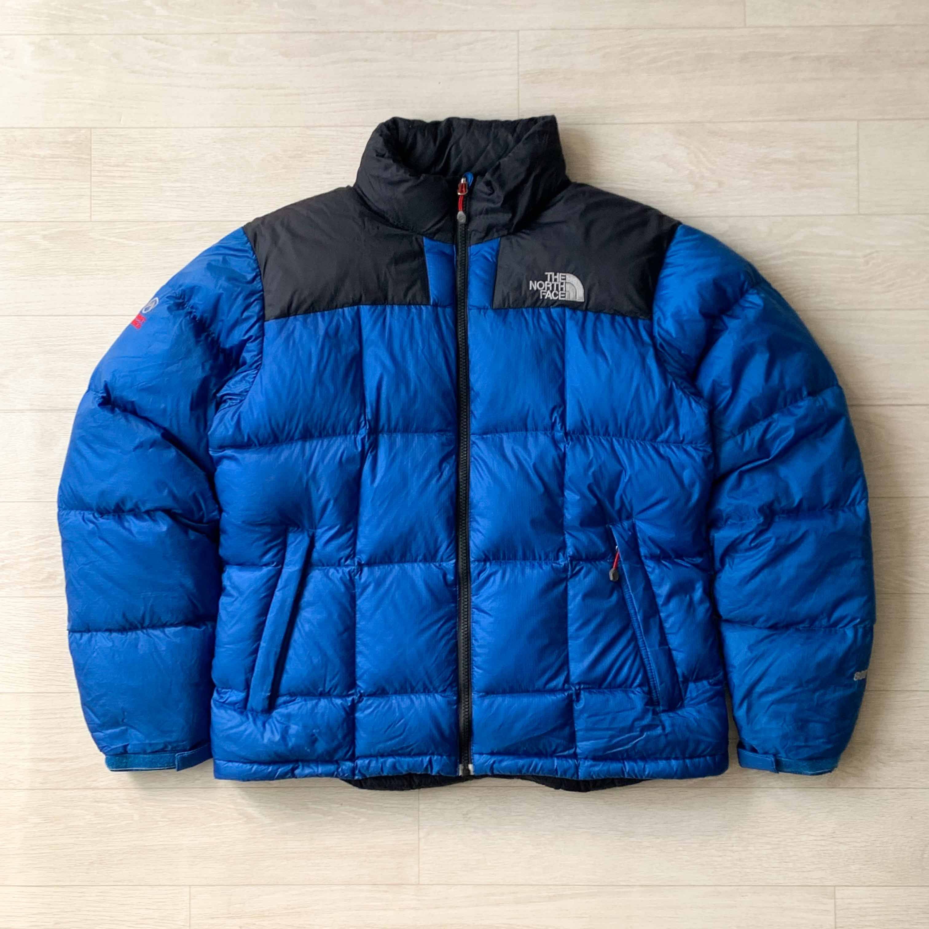 image of The North Face 800 Puffer Jacket in Blue, Men's (Size Medium)