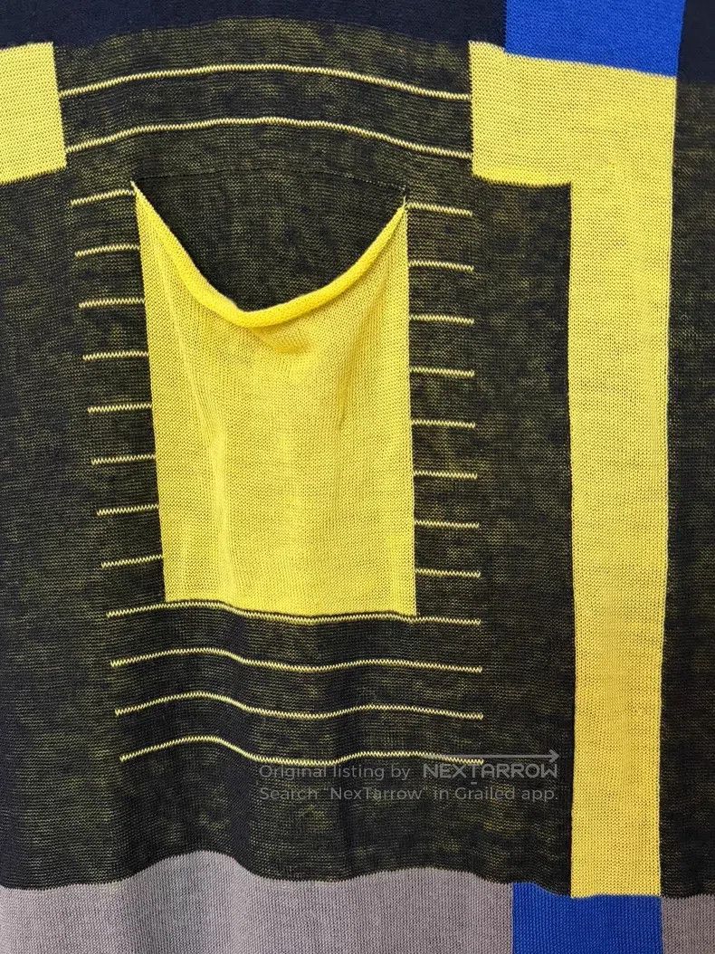 Issey Miyake Issey Miyake French Sleeve Knit Dress Size L / US 10 / IT 46 - 4 Thumbnail