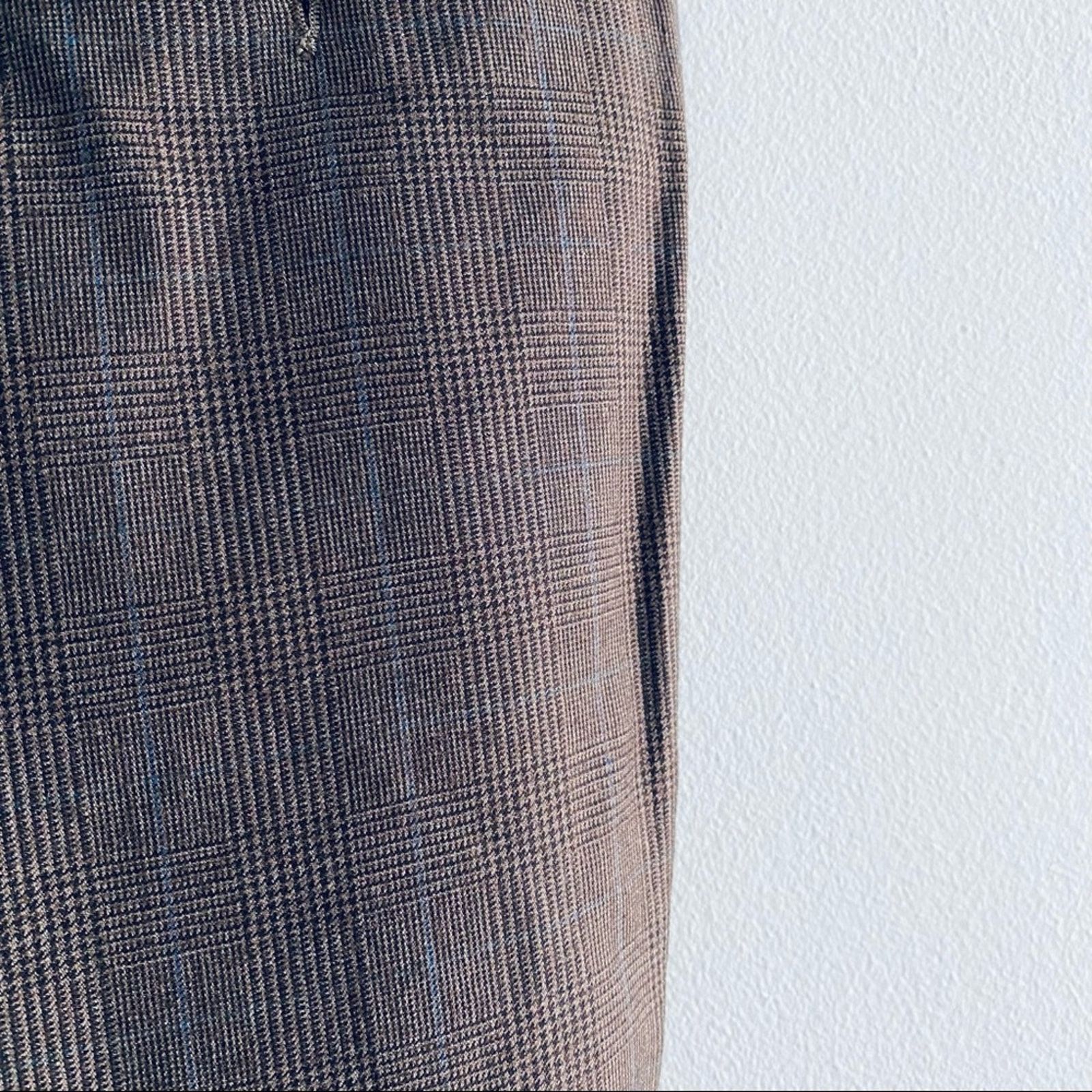 Lauren Ralph Lauren NWT Lauren Ralph Lauren brown plaid dress slacks Size US 32 / EU 48 - 6 Thumbnail