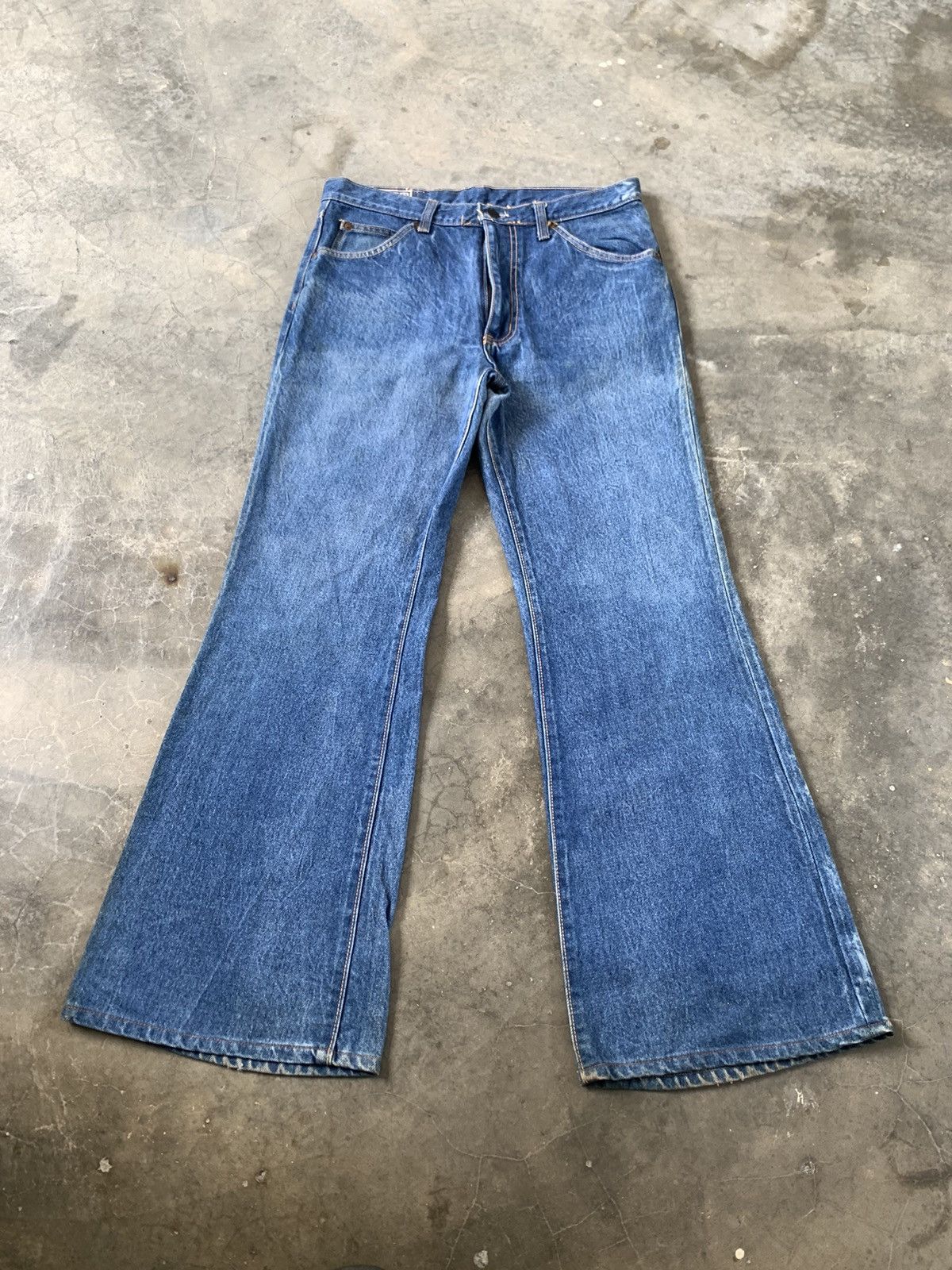 If Six Was Nine Super Flare Jeans Vintage 70's Edwin Jeans | Grailed