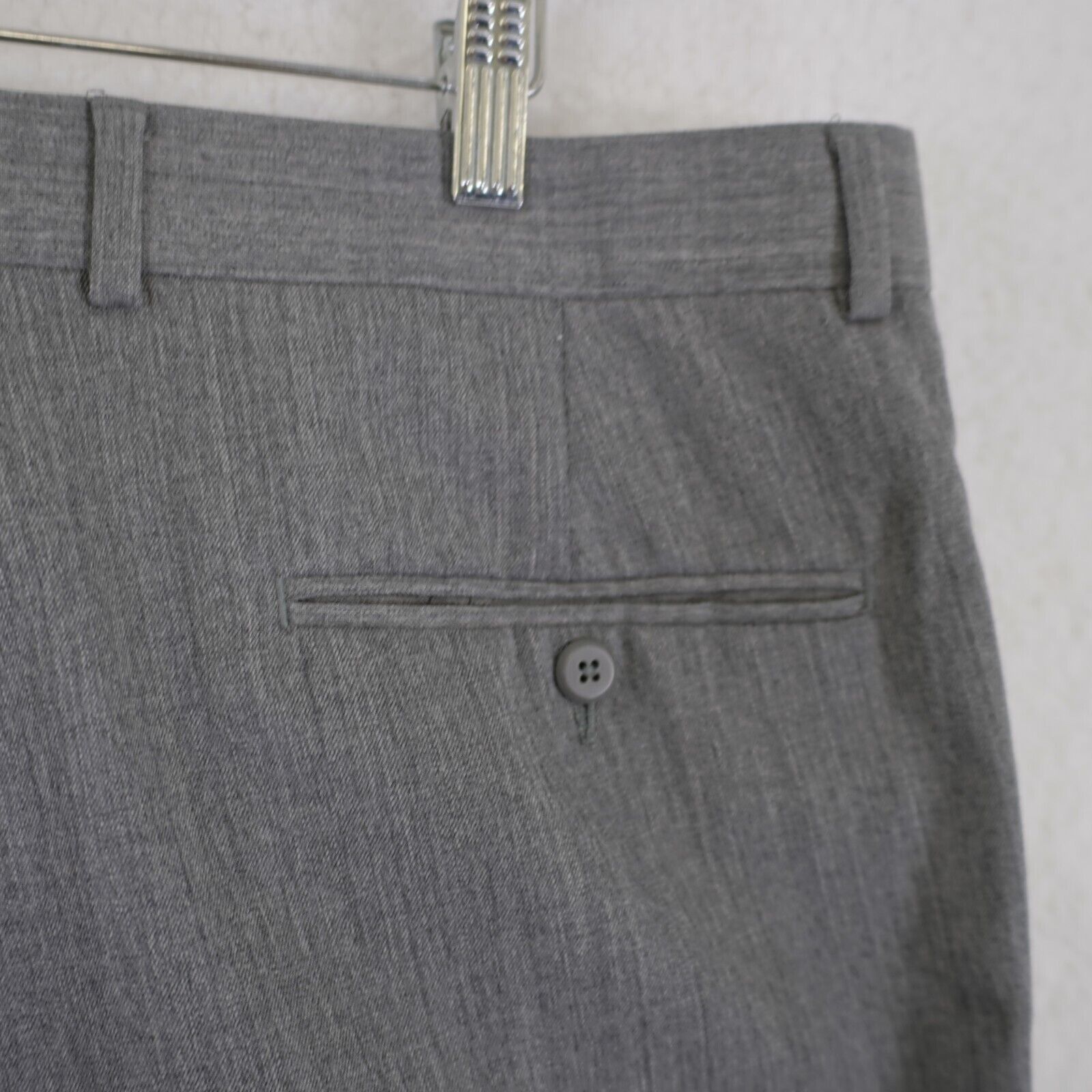 Joseph & Feiss Joseph & Feiss International Twill Wool Blend Gray 38/34 Dre Size 38L - 5 Thumbnail