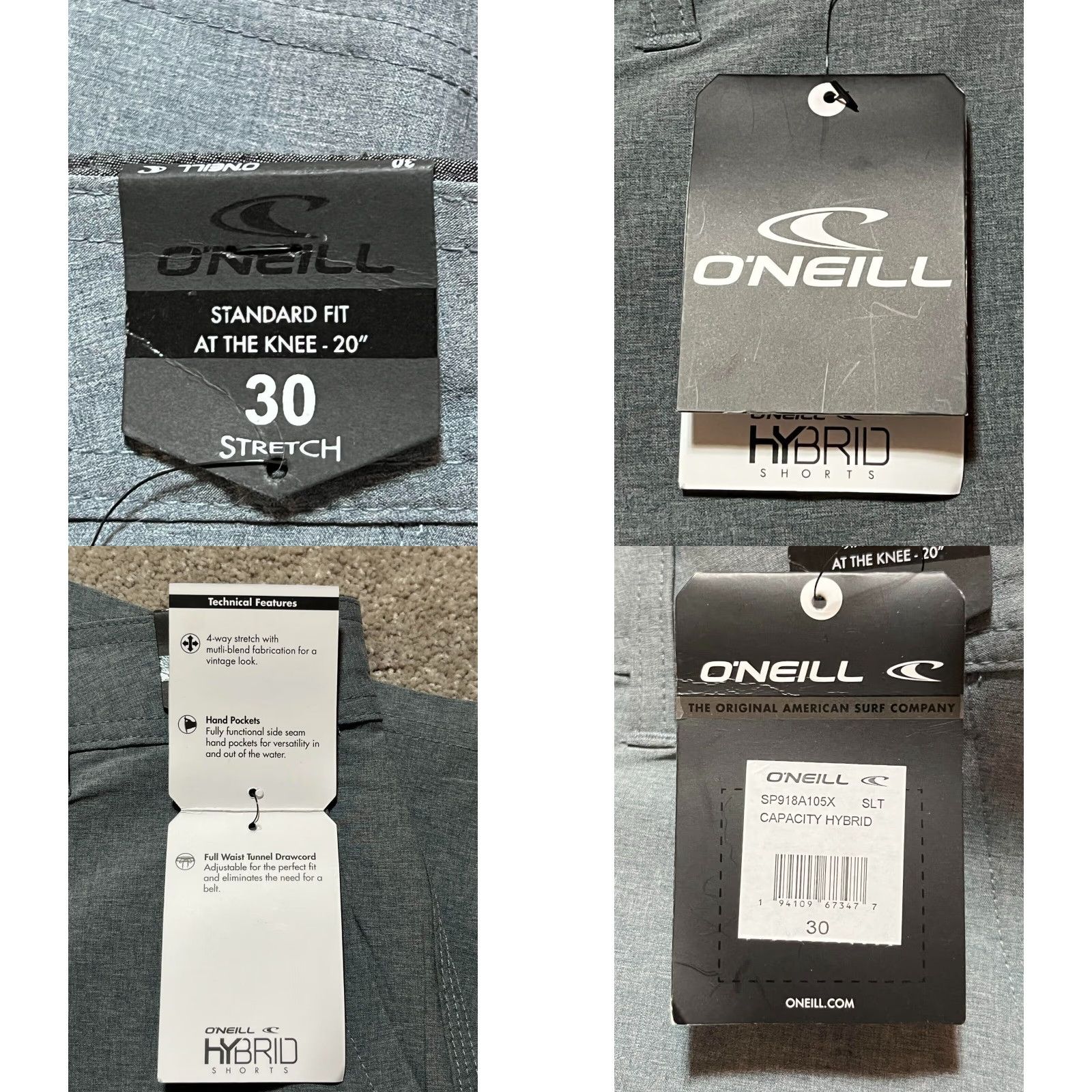 O'Neill O’Neill Boardshorts Mens 30 Hybrid Pockets Beach to Streetwear Surf Skater Size US 30 / EU 46 - 8 Thumbnail