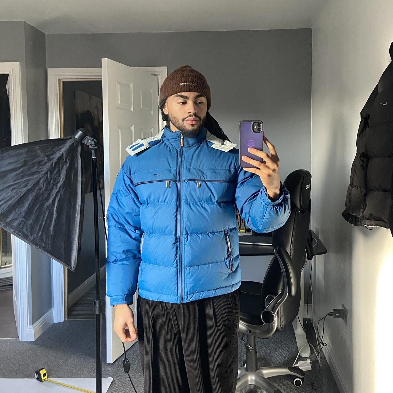 Nike Nike Vintage Down Puffer Jacket Size US M / EU 48-50 / 2 - 8 Thumbnail