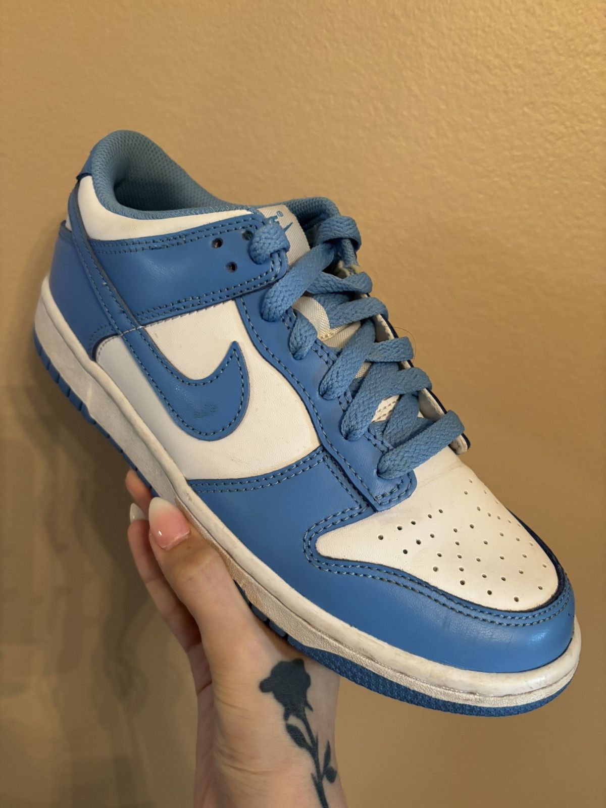Nike Nike Dunk Low GS 'University Blue' Size US 6.5 / EU 39-40 - 2 Thumbnail