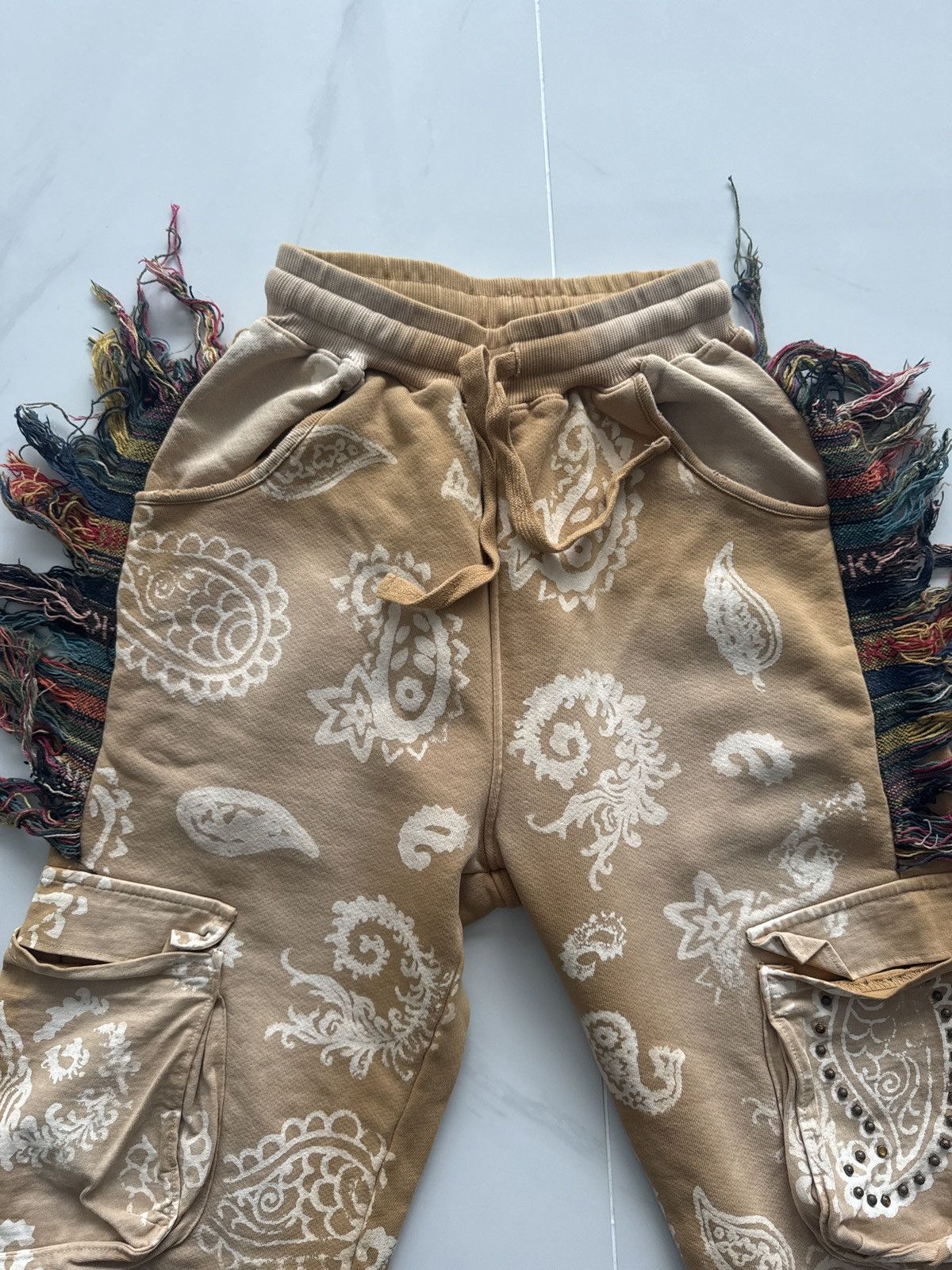 Alchemist Alchemist Sweatpants with Fringe Size US 32 / EU 48 - 2 Thumbnail