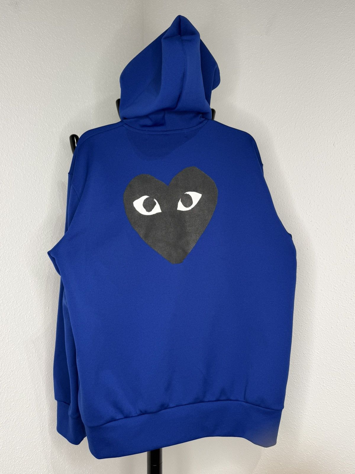 Comme des Garcons Comme des Garcons PLAY Blue Full-Zip Hoodie Size US XL / EU 56 / 4 - 5 Thumbnail