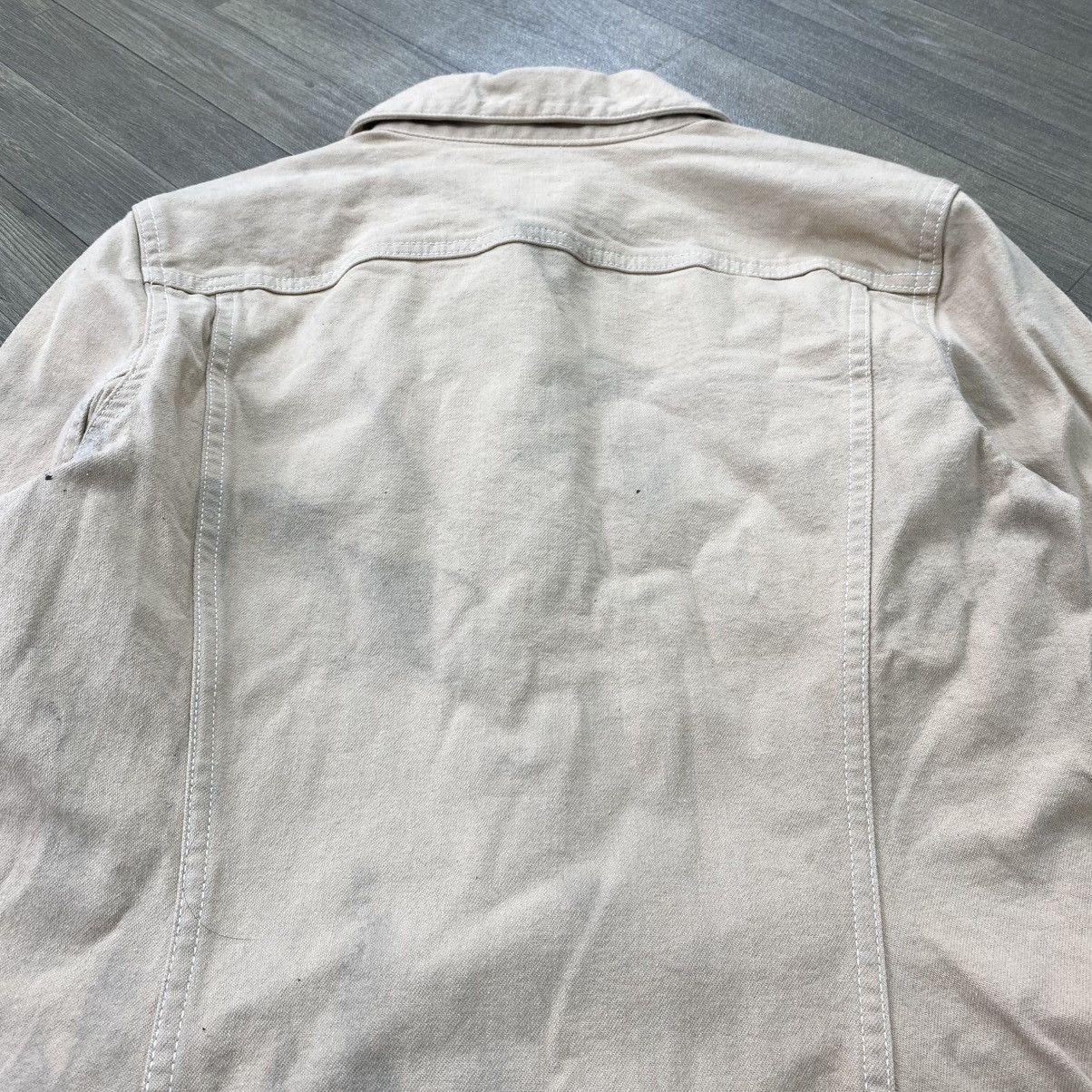 Burberry Vintage Burberry London Nova Check Beige Denim Jacket Luxury Size US S / EU 44-46 / 1 - 22 Thumbnail