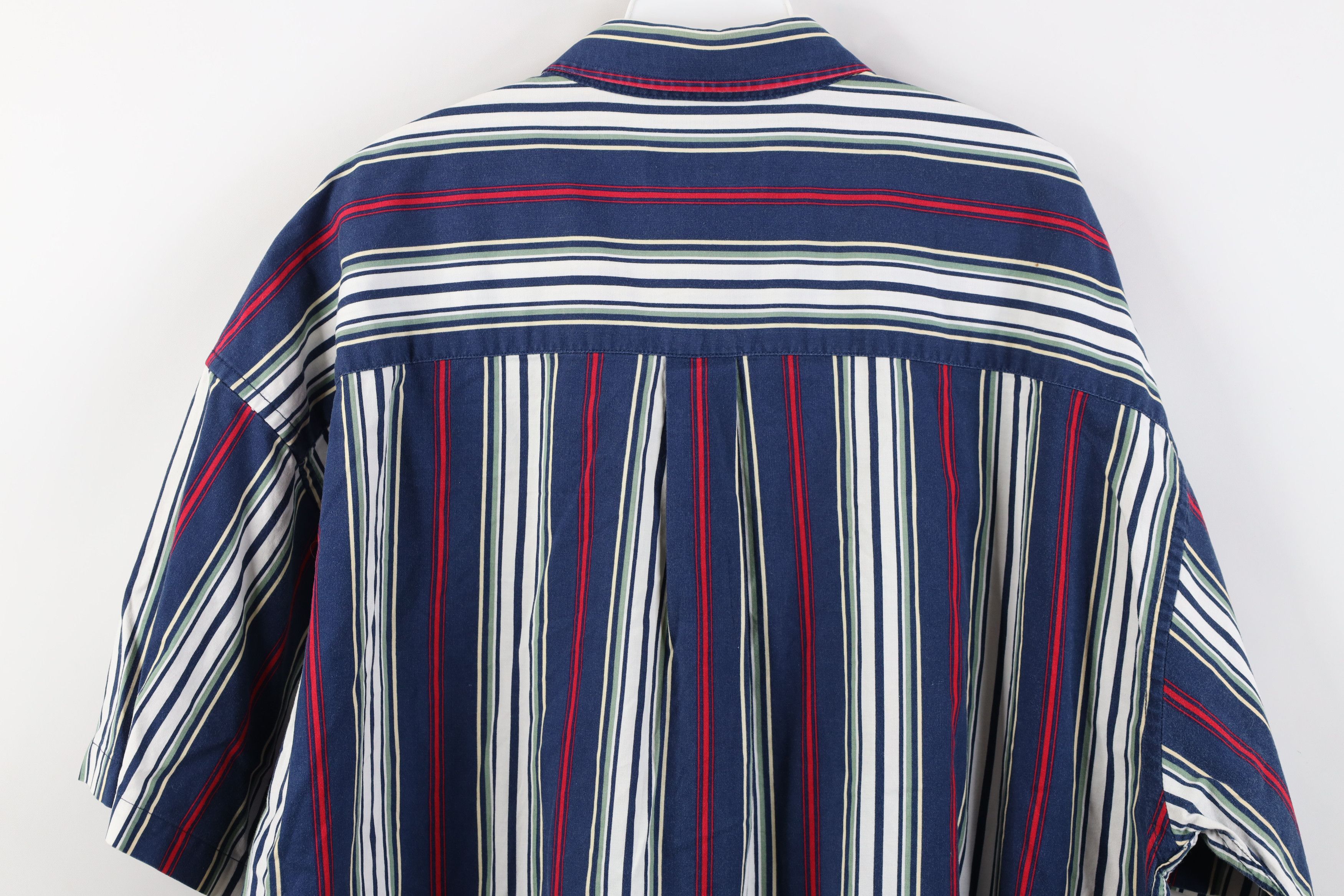 Vintage Vintage 90s Streetwear Short Sleeve Button Down Shirt Size US XXL / EU 58 / 5 - 13 Thumbnail
