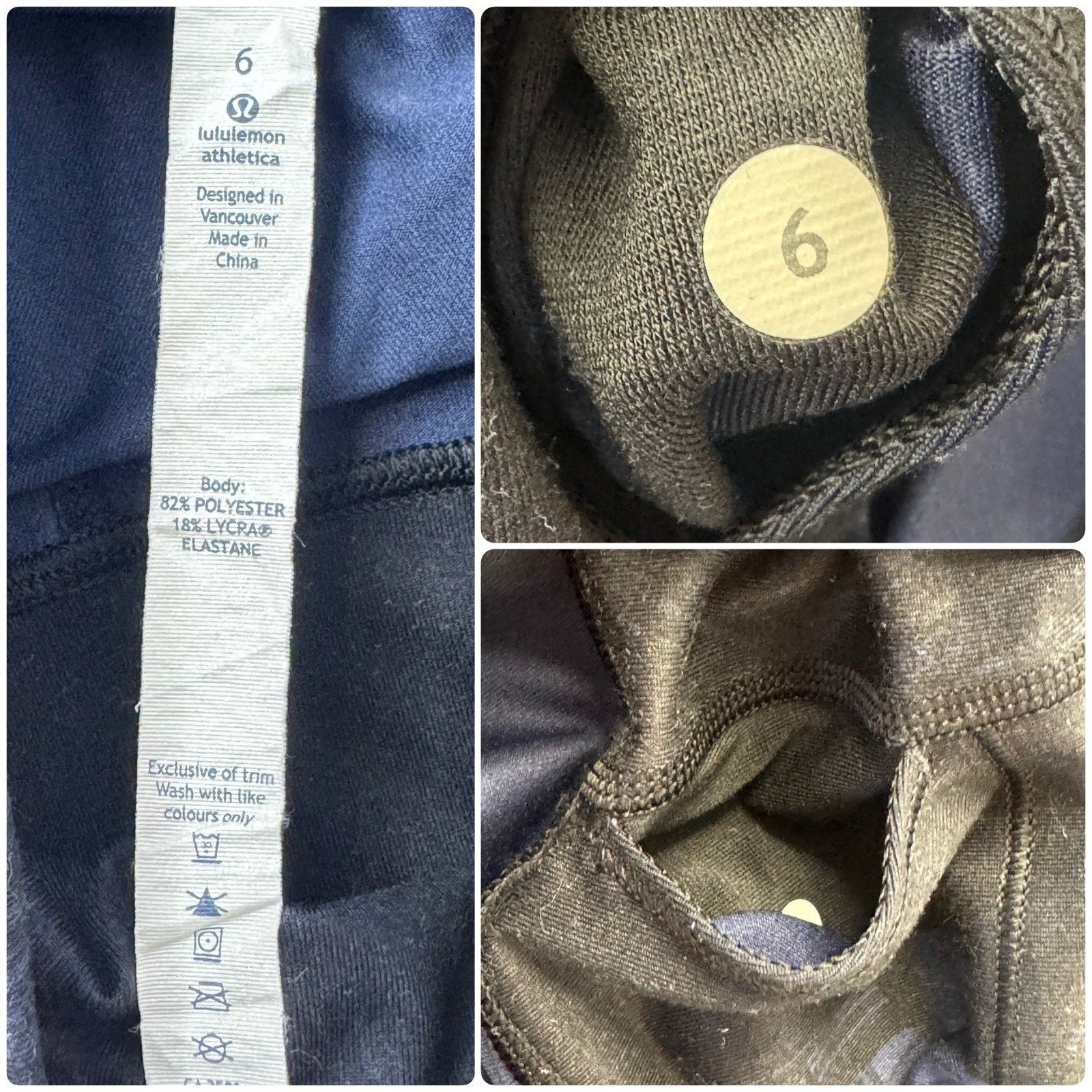 Lululemon LULULEMON Wunder Under Hi Rise Leggings III Full-On Luon 6 Size 28" / US 6 / IT 42 - 9 Thumbnail