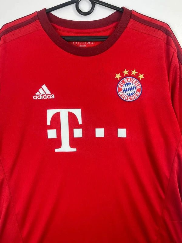 Adidas Bayern Munchen 2015 16 Home Adidas Football Jersey Sz XL Size US XL / EU 56 / 4 - 2 Thumbnail