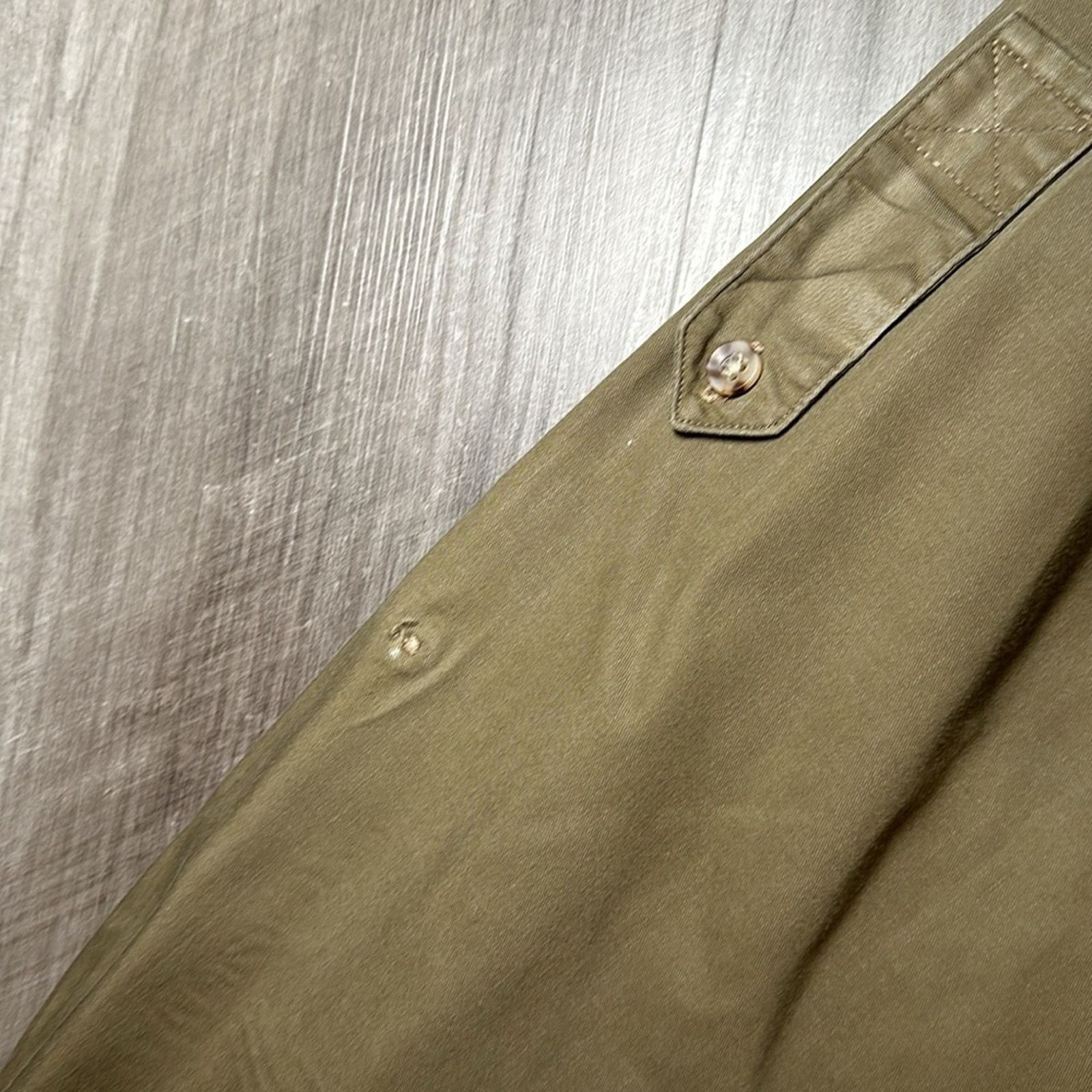 Allen Solly Allen & Solly Vintage Weathered Twill Button Down - Large Size US L / EU 52-54 / 3 - 8 Thumbnail