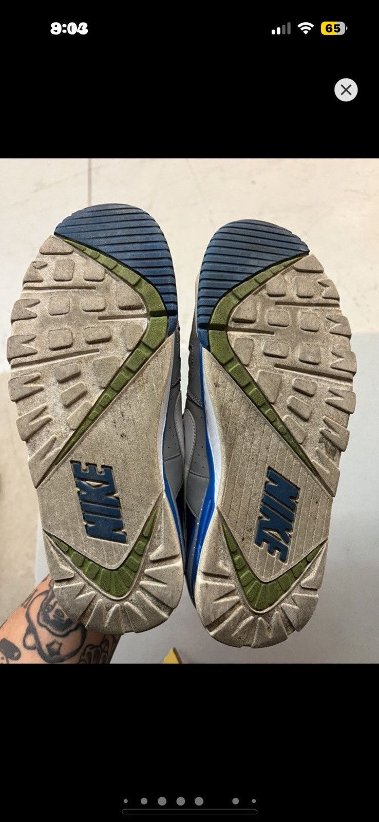 Nike × Vintage ***FINAL DROP***RARE 2013 NIKE SC TRAINER LO BO JACKSON 10 Size US 10 / EU 43 - 12 Thumbnail