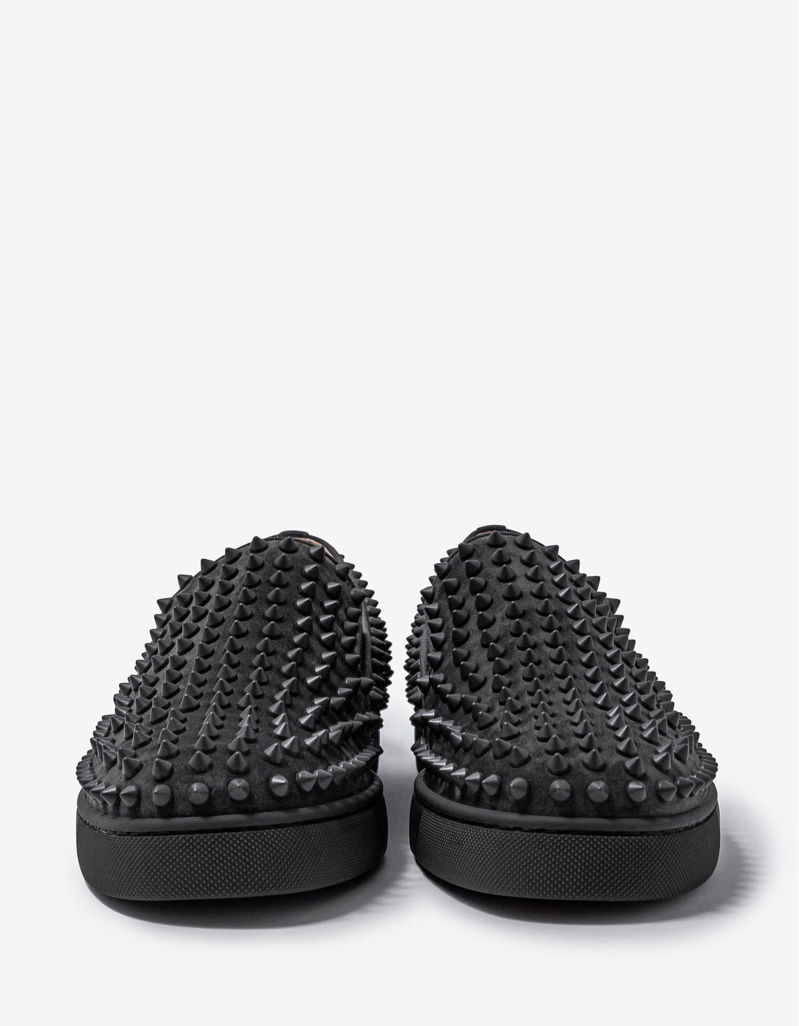 Christian Louboutin Christian Louboutin Roller-Boat Ombre Grey Suede Trainers Size US 9.5 / EU 42-43 - 5 Thumbnail