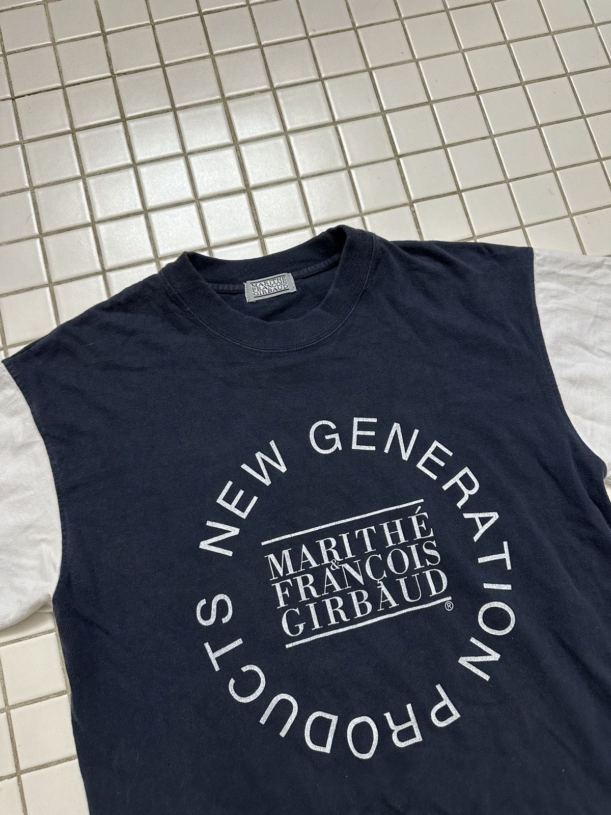 Marithe + Francois Girbaud 90s Girbaud logo tee Size US M / EU 48-50 / 2 - 2 Thumbnail