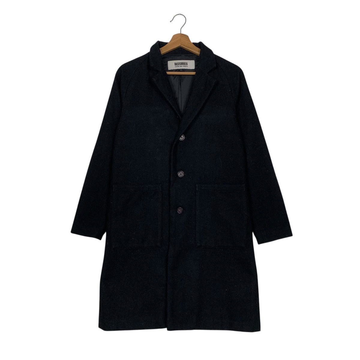 Other Basis Broek Belgium Product Wool Coat Size US S / EU 44-46 / 1 - 1 Thumbnail