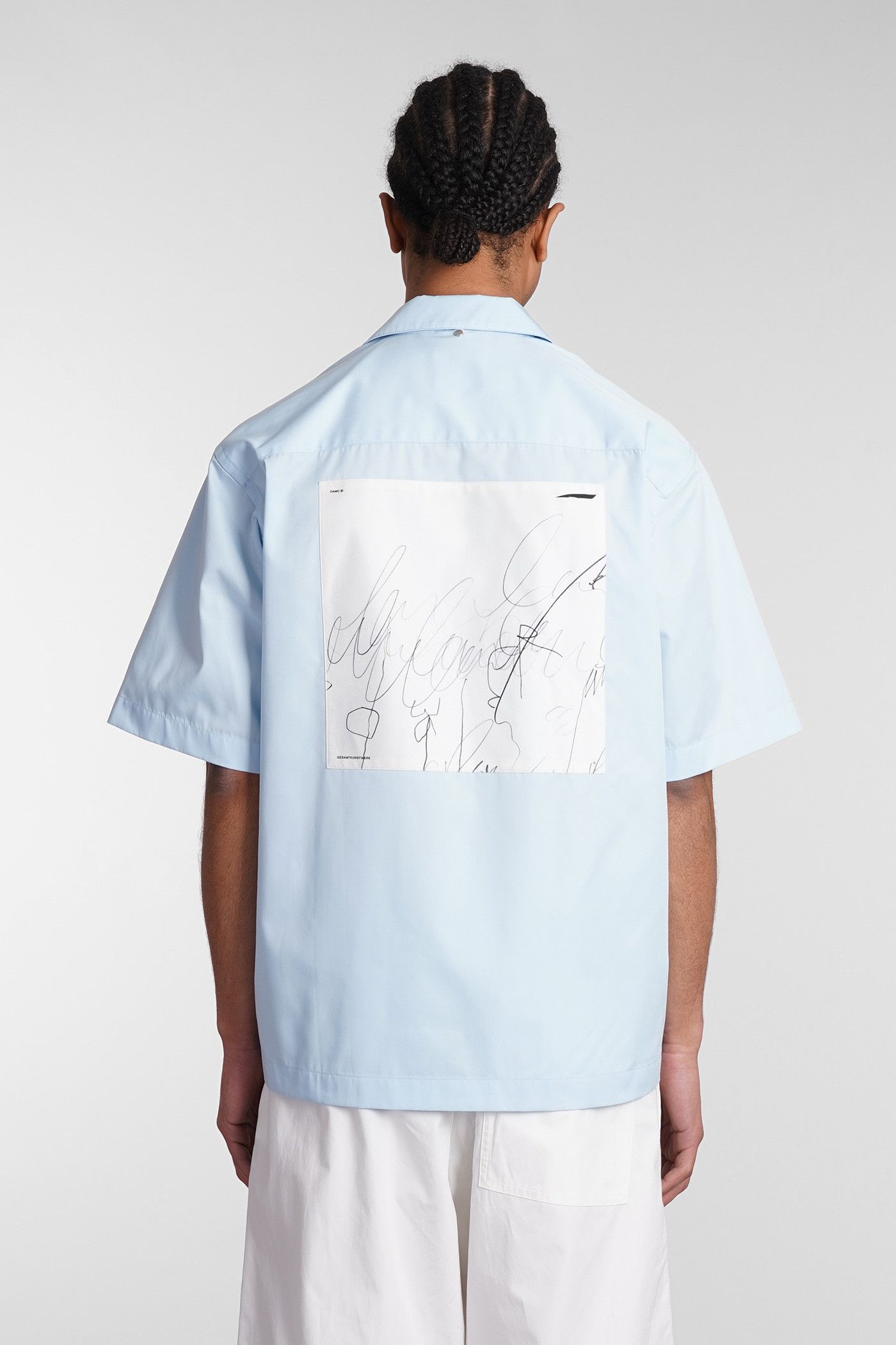 OAMC o1y0225 Solid Color Shirt in Sky Blue Size US L / EU 52-54 / 3 - 4 Thumbnail