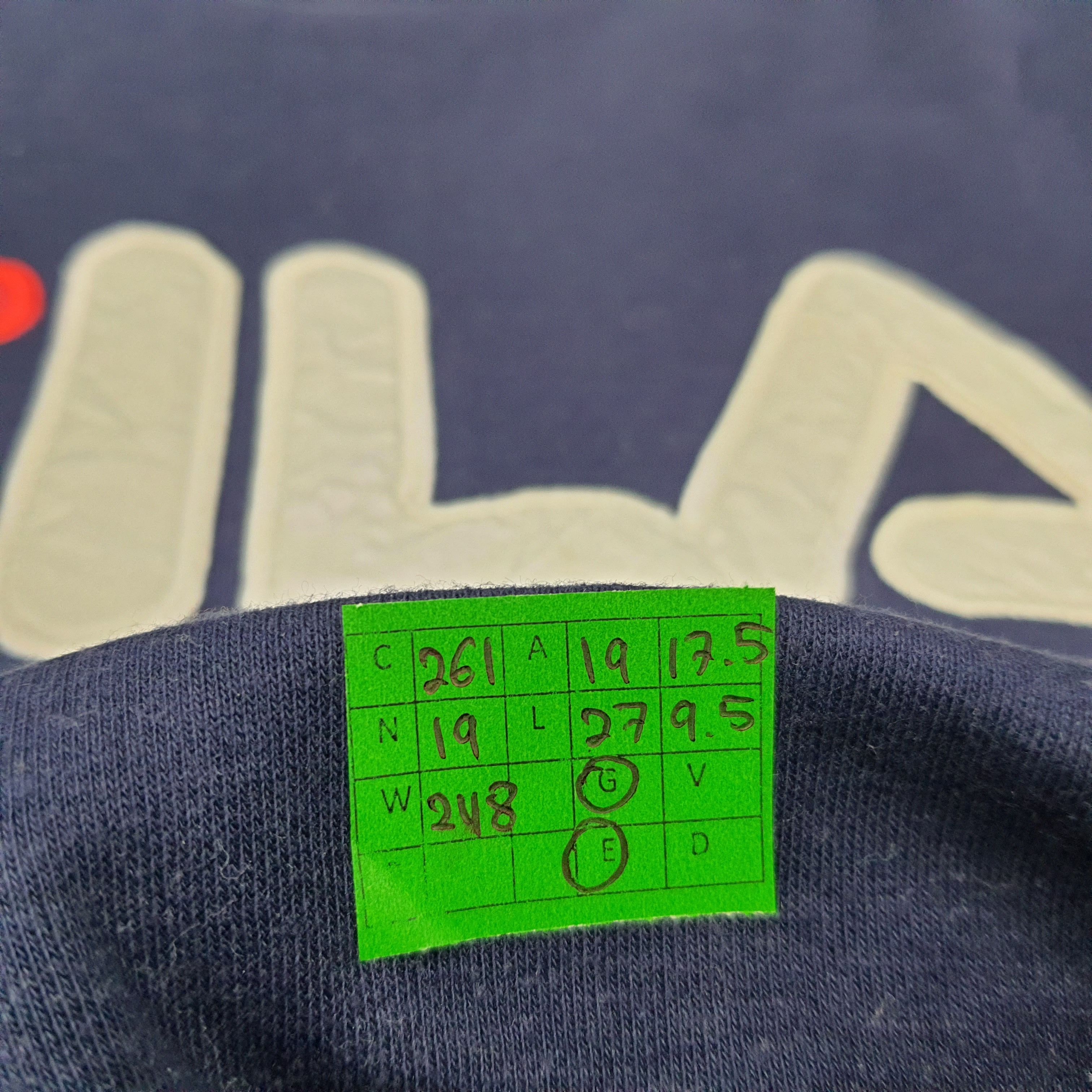 Fila Vintage FILA Big Logo Tshirt C261N19 Size US M / EU 48-50 / 2 - 9 Thumbnail