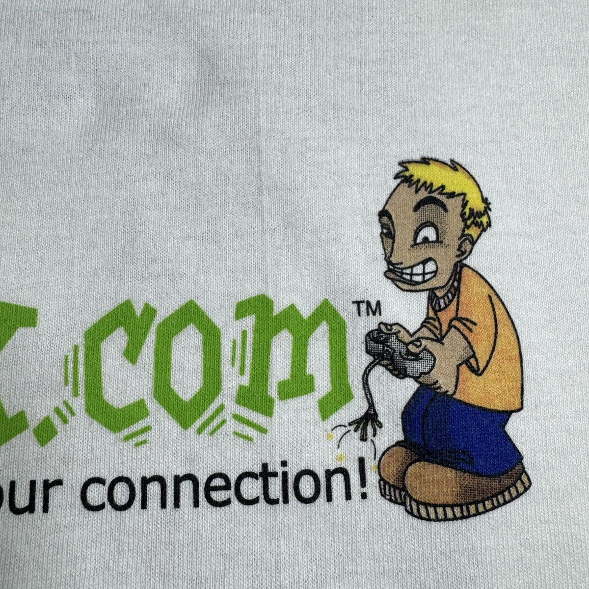 Playstation 2001 CompUSA Gamefix Blizzard microsoft video game promo tee Size US L / EU 52-54 / 3 - 6 Thumbnail