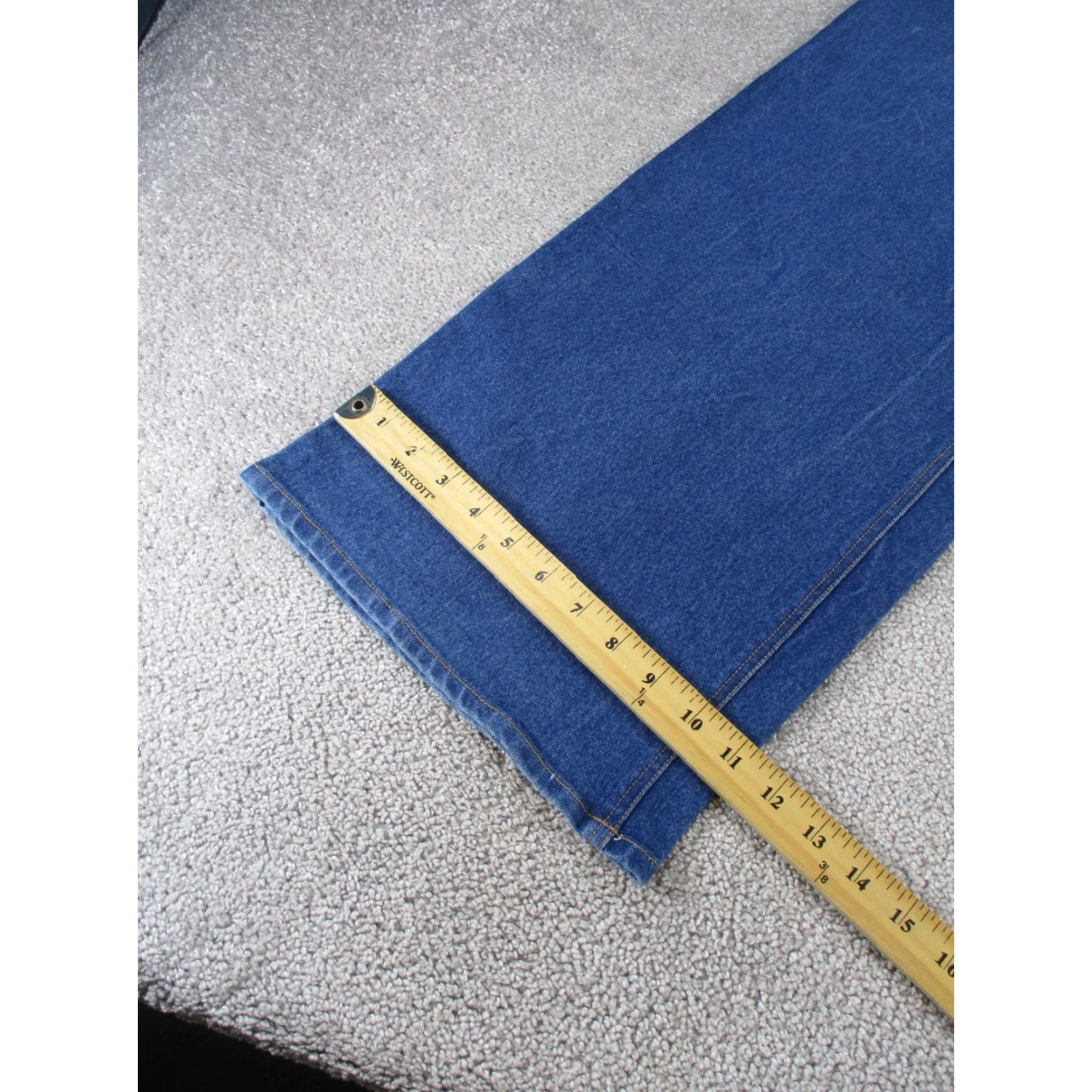 Denime VINTAGE Rae Feather Women's Jeans Wide Leg High Rise S Medium Wash Denim Casual Size 28" / US 6 / IT 42 - 5 Thumbnail