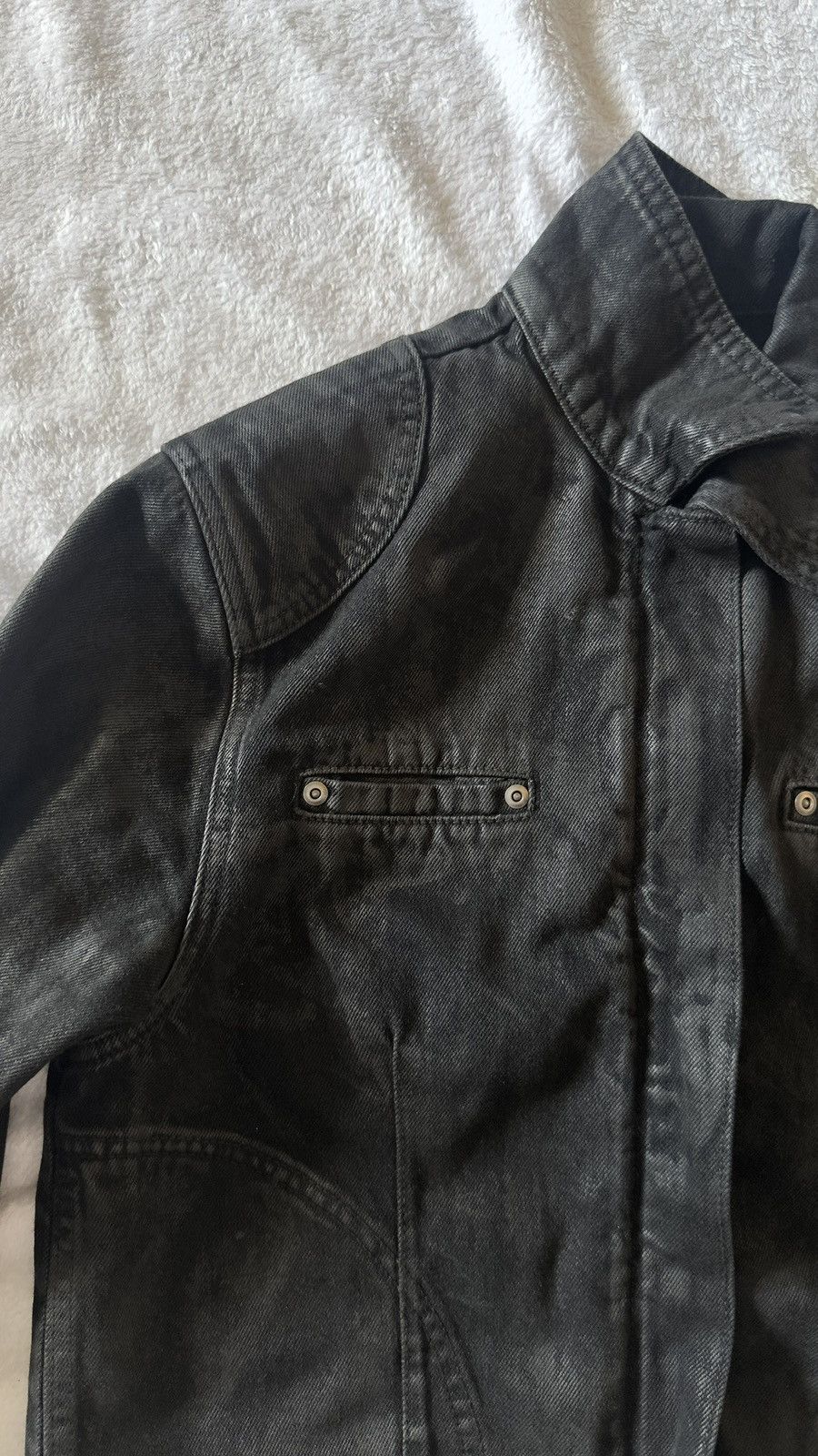 Other Dior hedi slimane luster metallic painted jean jacket Size US S / EU 44-46 / 1 - 6 Thumbnail