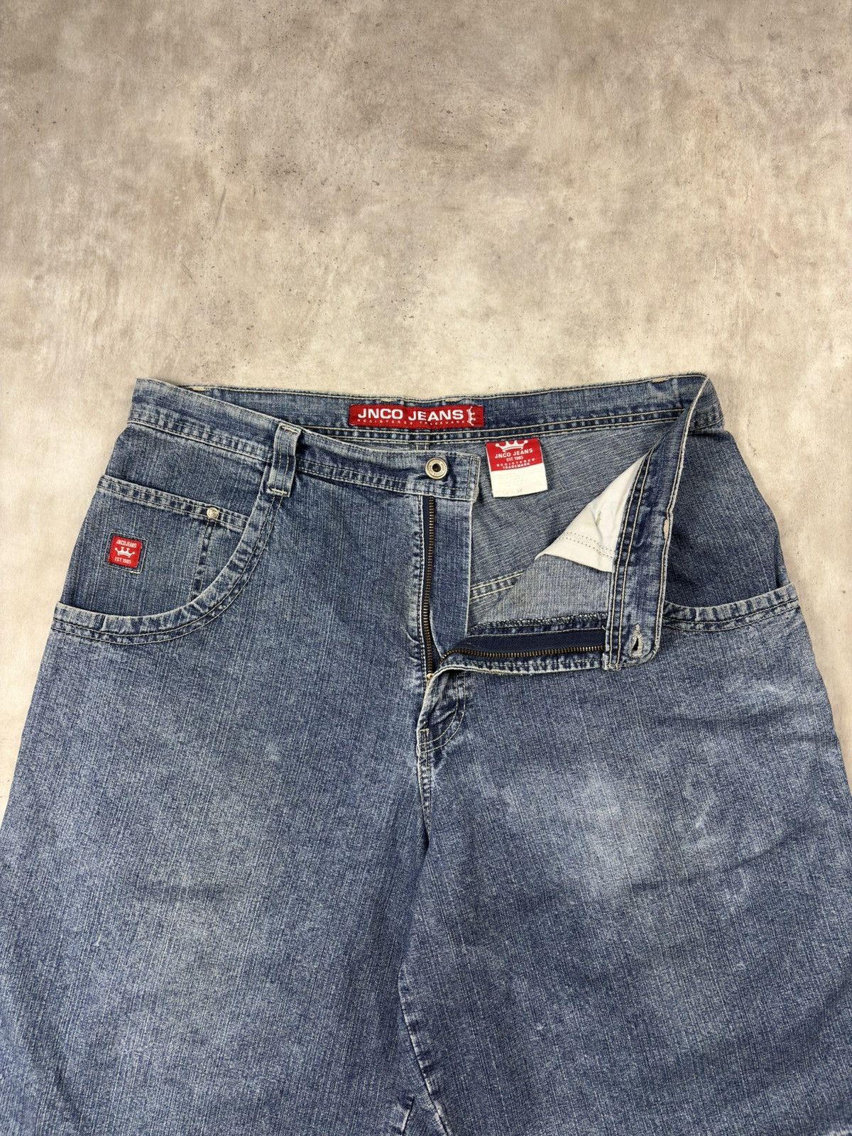 JNCO Vintage JNCO Snake Baggy Jorts — Size 38 (RARE SIZE) Size US 38 / EU 54 - 14 Thumbnail