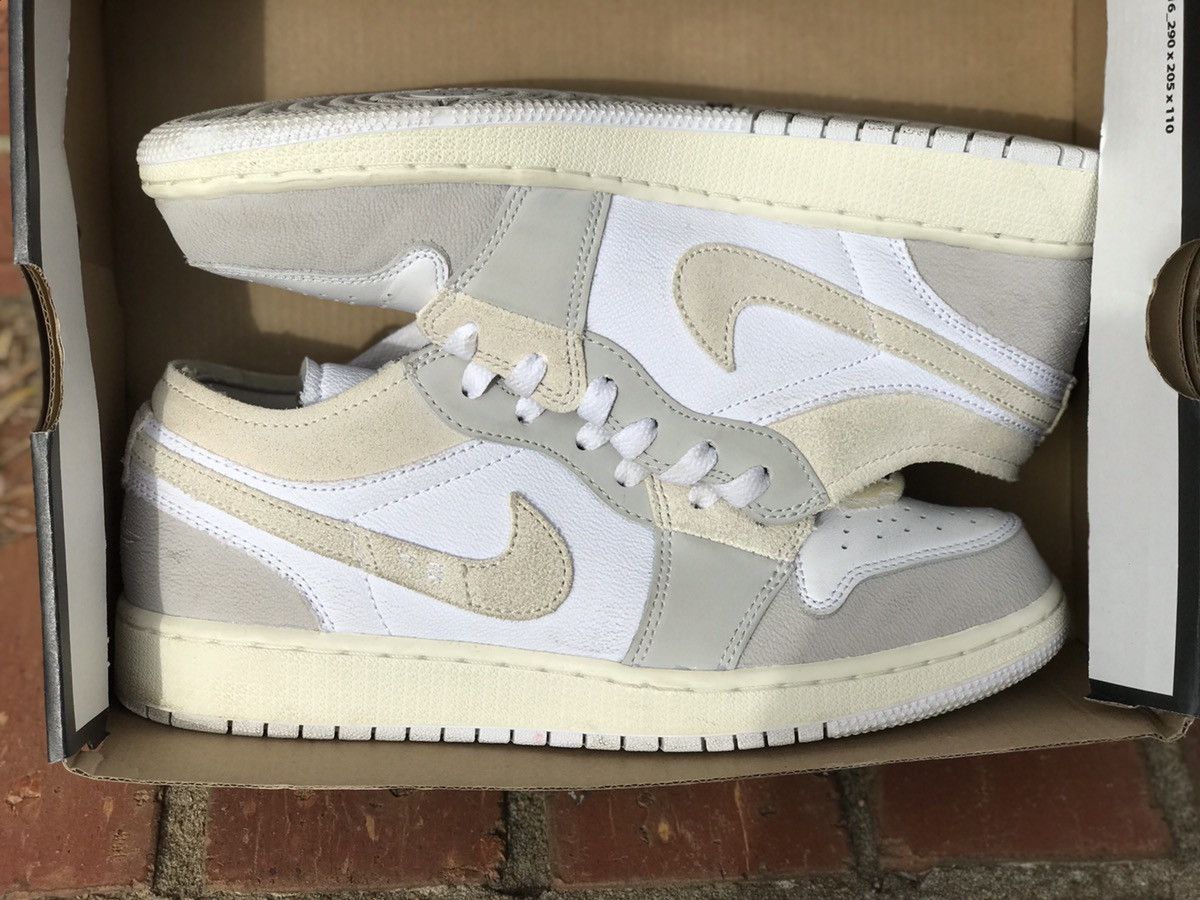 Jordan Brand Air Jordan 1 SE Craft Low Inside Out - Tech Grey 7Y / 8.5W Size US 7 / EU 40 - 8 Thumbnail