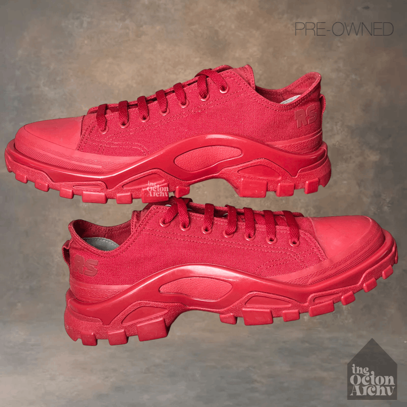 Adidas × Raf Simons Raf Simons x Adidas 2017 Detroit Runner Power Red BB22521 Size US 10 / EU 43 - 5 Thumbnail
