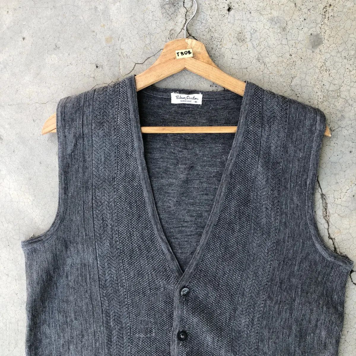 Aran Isles Knitwear × Homespun Knitwear Cardigan Knitvest Pullover Memeri Sweater Size US S / EU 44-46 / 1 - 2 Thumbnail