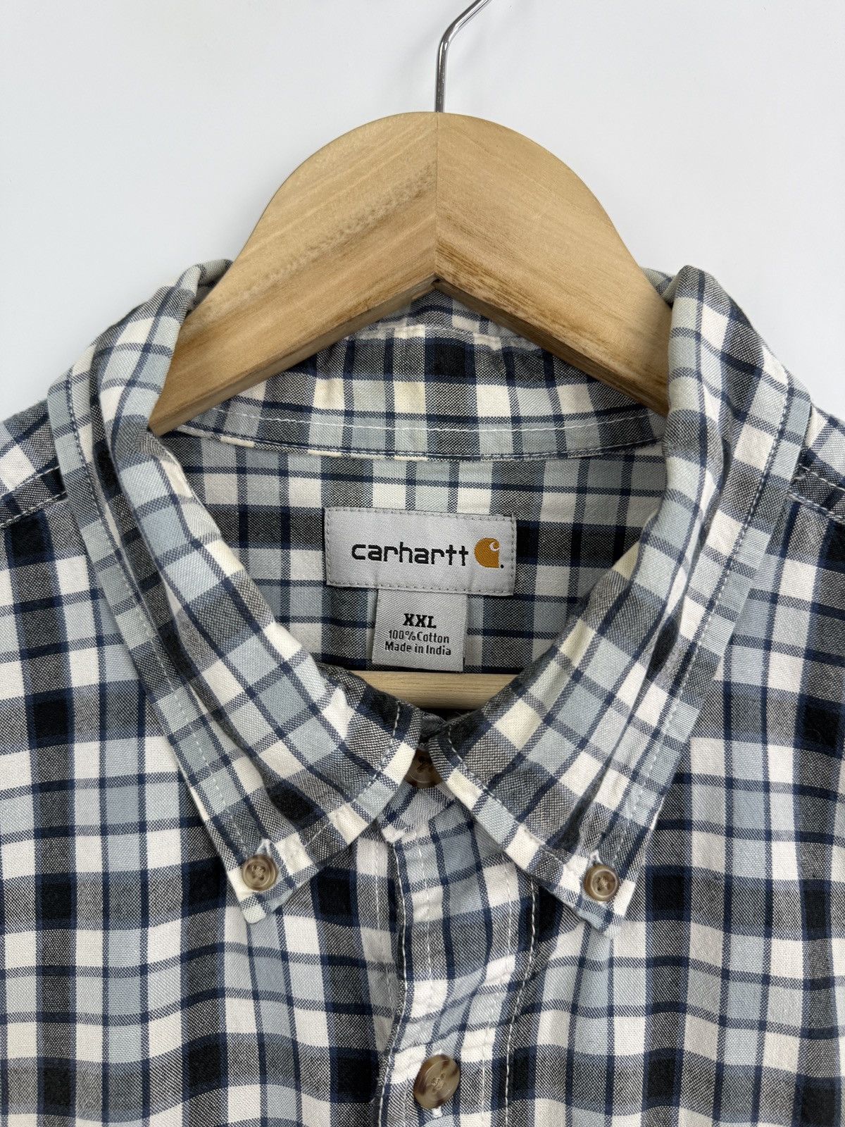 Carhartt 🇺🇸 Vintage 90s Carhartt Works Shirt Rare Retro Hype Y2K Size US XXL / EU 58 / 5 - 5 Thumbnail