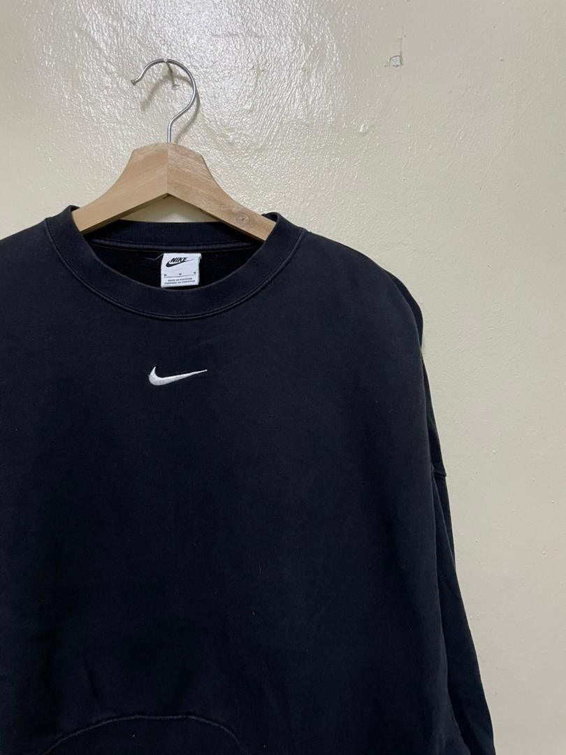Nike × Vintage Nike Center Sweatshirt Cropped Top Size M / US 6-8 / IT 42-44 - 3 Thumbnail
