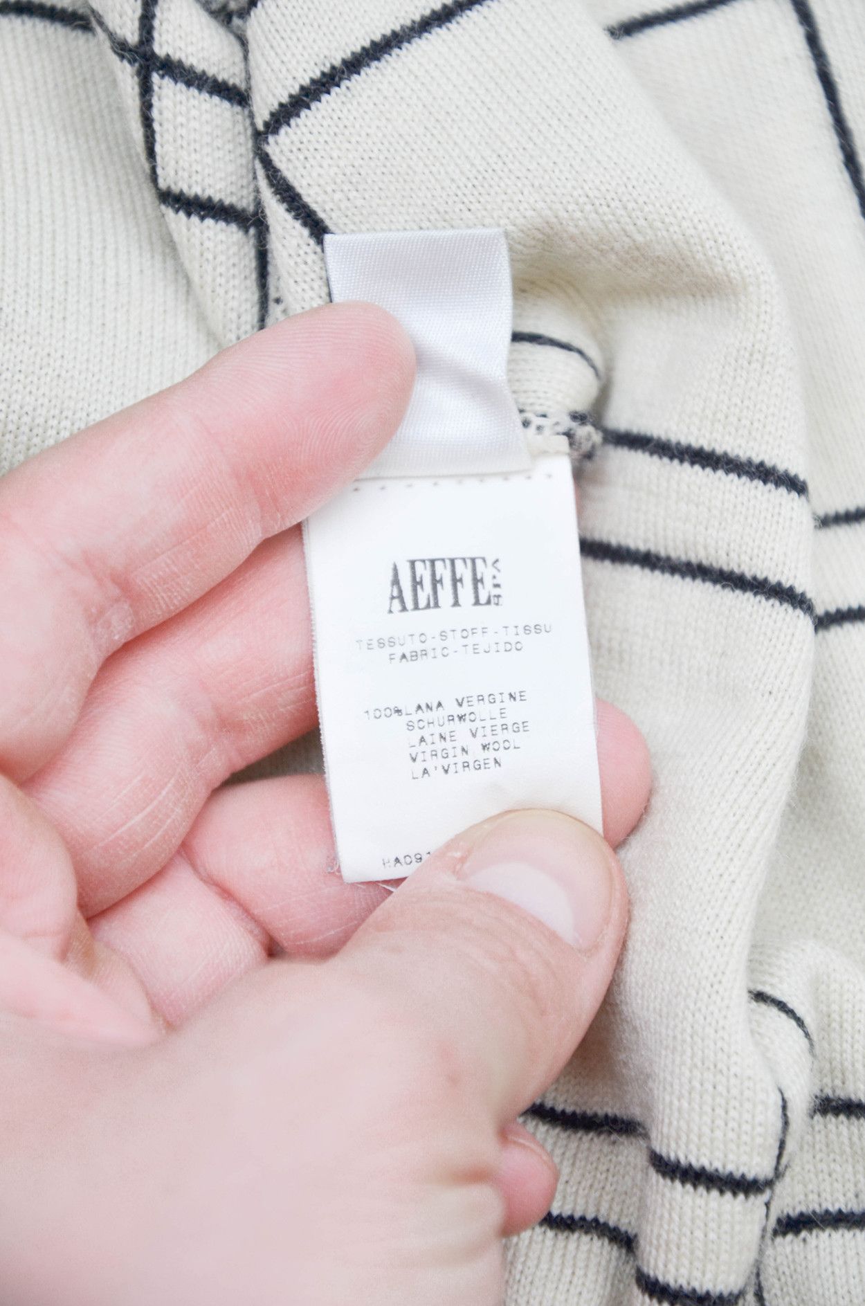 Moschino Vintage Checked Zip-Up Hoodie size M