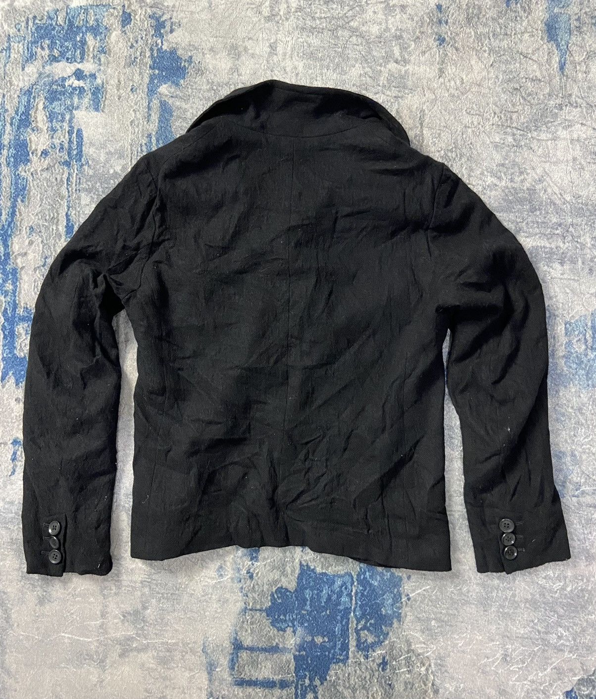 Y's Y’s cut off pocket jacket wool Size S / US 4 / IT 40 - 10 Thumbnail