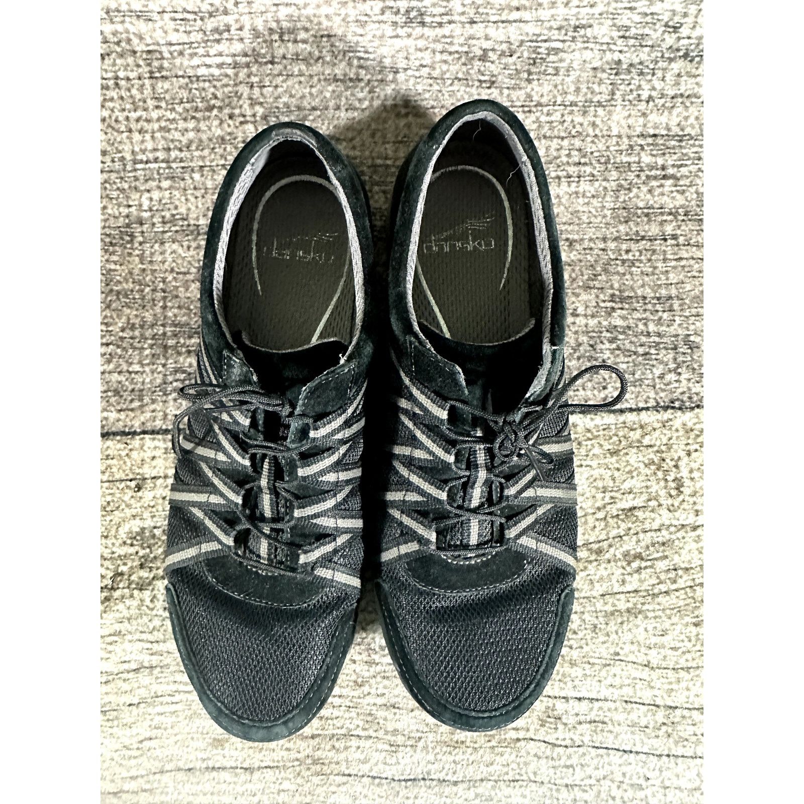 Dansko Dansko Honor Suede Women’s Size 40 Black Leather Sneakers Size US 8.5 / IT 38.5 - 3 Thumbnail