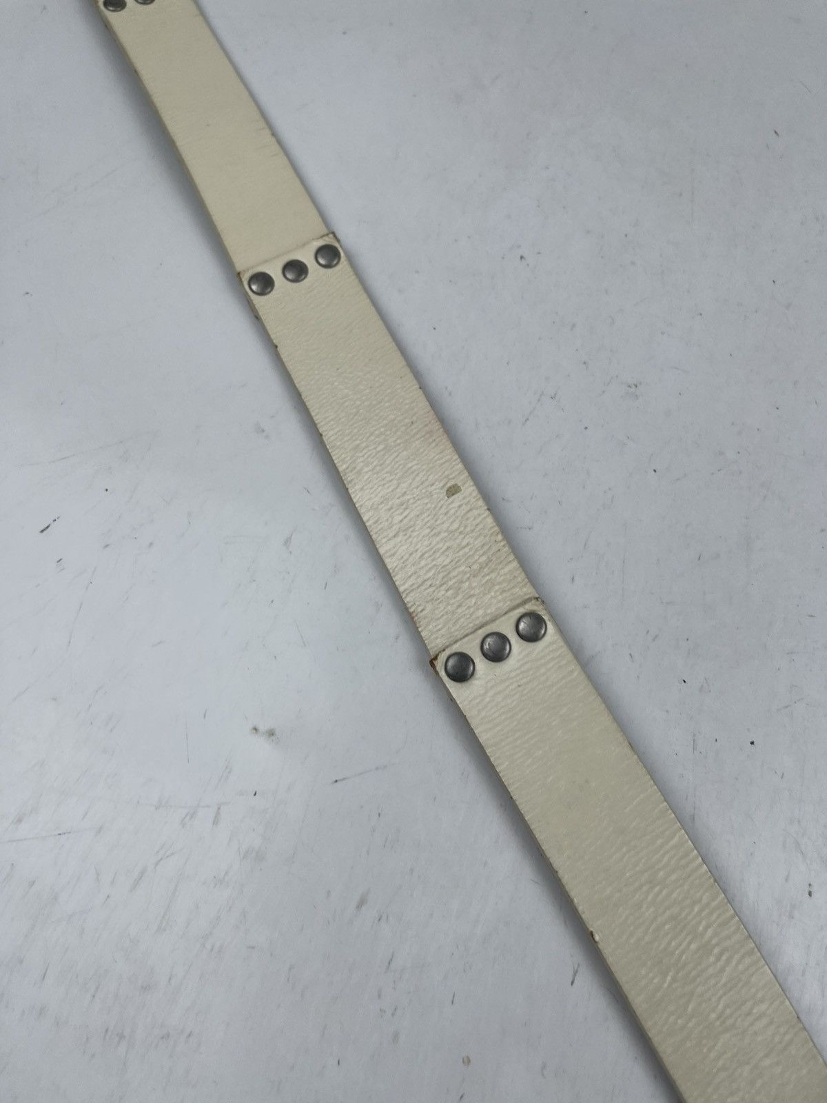 Japanese Brand studded leather belt tc39 Size 32 - 7 Thumbnail